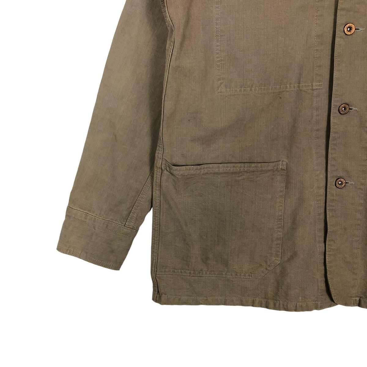 Japanese Brand 🔥TRUE VINTAGE JAN 1963 CHORE WORK JACKET JOHNBULL Size US L / EU 52-54 / 3 - 4 Thumbnail