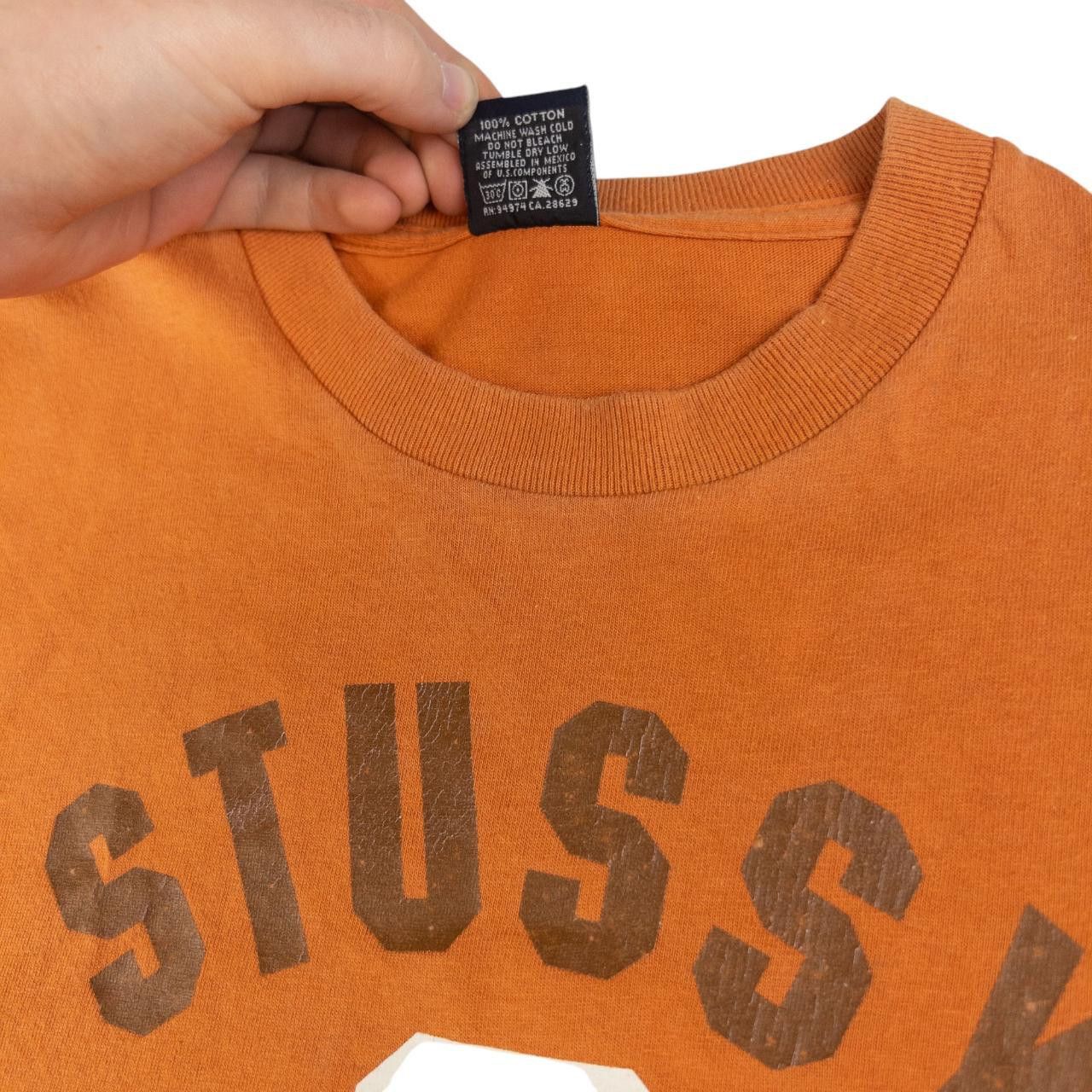 Stussy Vintage Stussy College Graphic T Shirt Size L Size US L / EU 52-54 / 3 - 5 Thumbnail