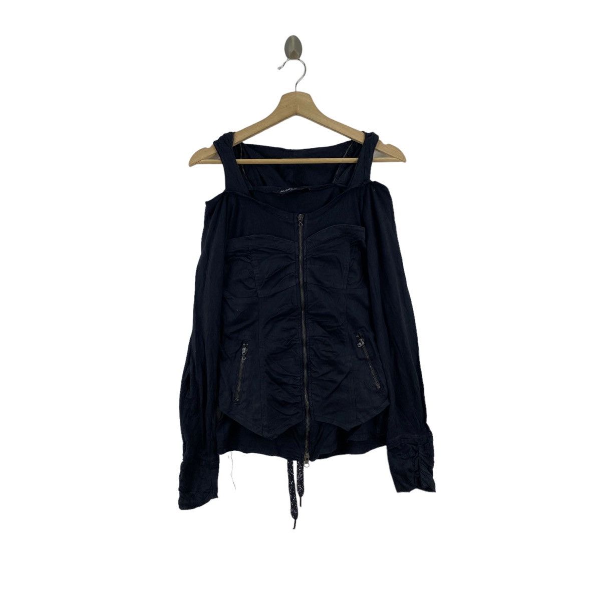 Japanese Brand MAISON GILFY Japanese Brand Sexy Bondage Punk Black Jacket Size M / US 6-8 / IT 42-44 - 1 Thumbnail
