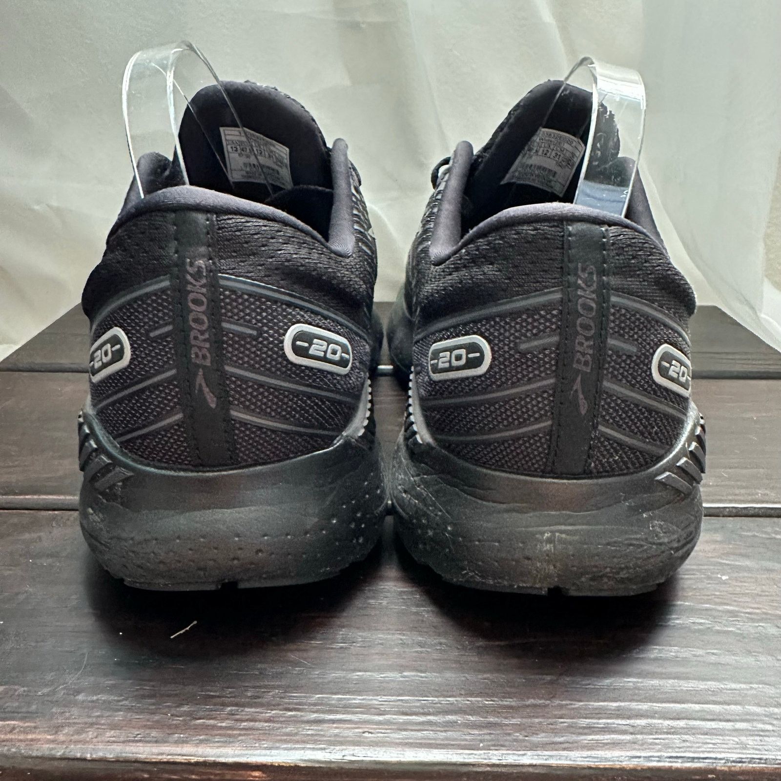Brooks Brooks Glycerin GTS 20 Men Sz 13 2E Wide Running Shoes Black Size US 13 / EU 46 - 4 Thumbnail