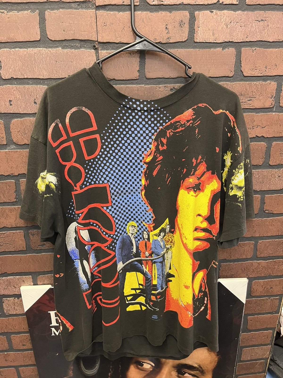Vintage The Doors Tee Size US XL / EU 56 / 4 - 2 Thumbnail