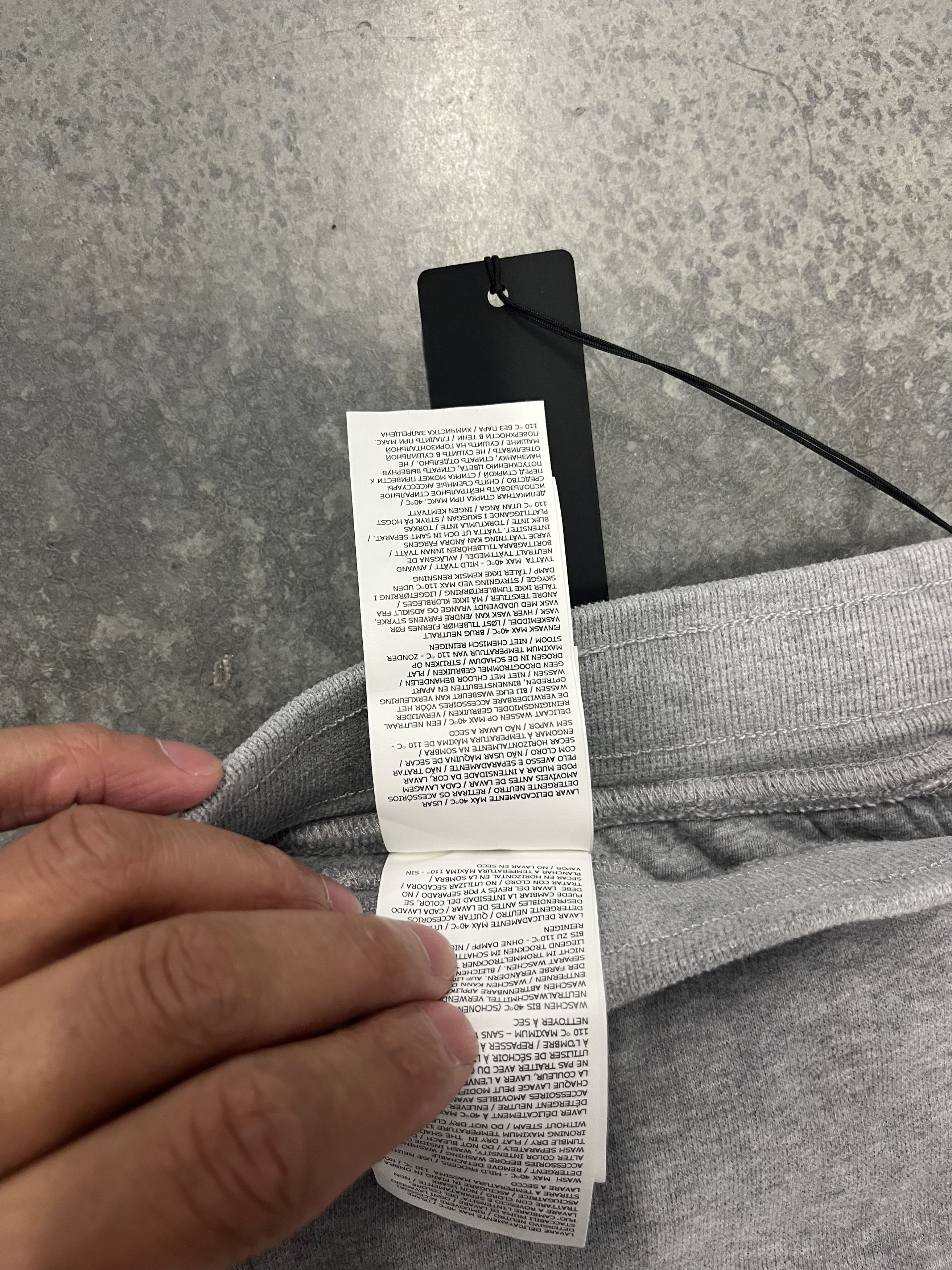 Stone Island Stone Island Logo appliqued Organic cotton jersey Sweatpants Size US 35 - 6 Thumbnail