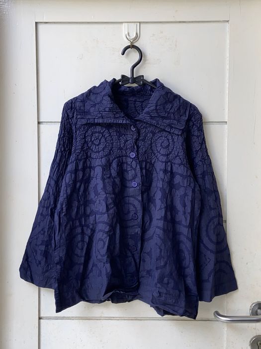 Issey Miyake ISSEY MIYAKE ME Purple Patterned Shirt | Grailed