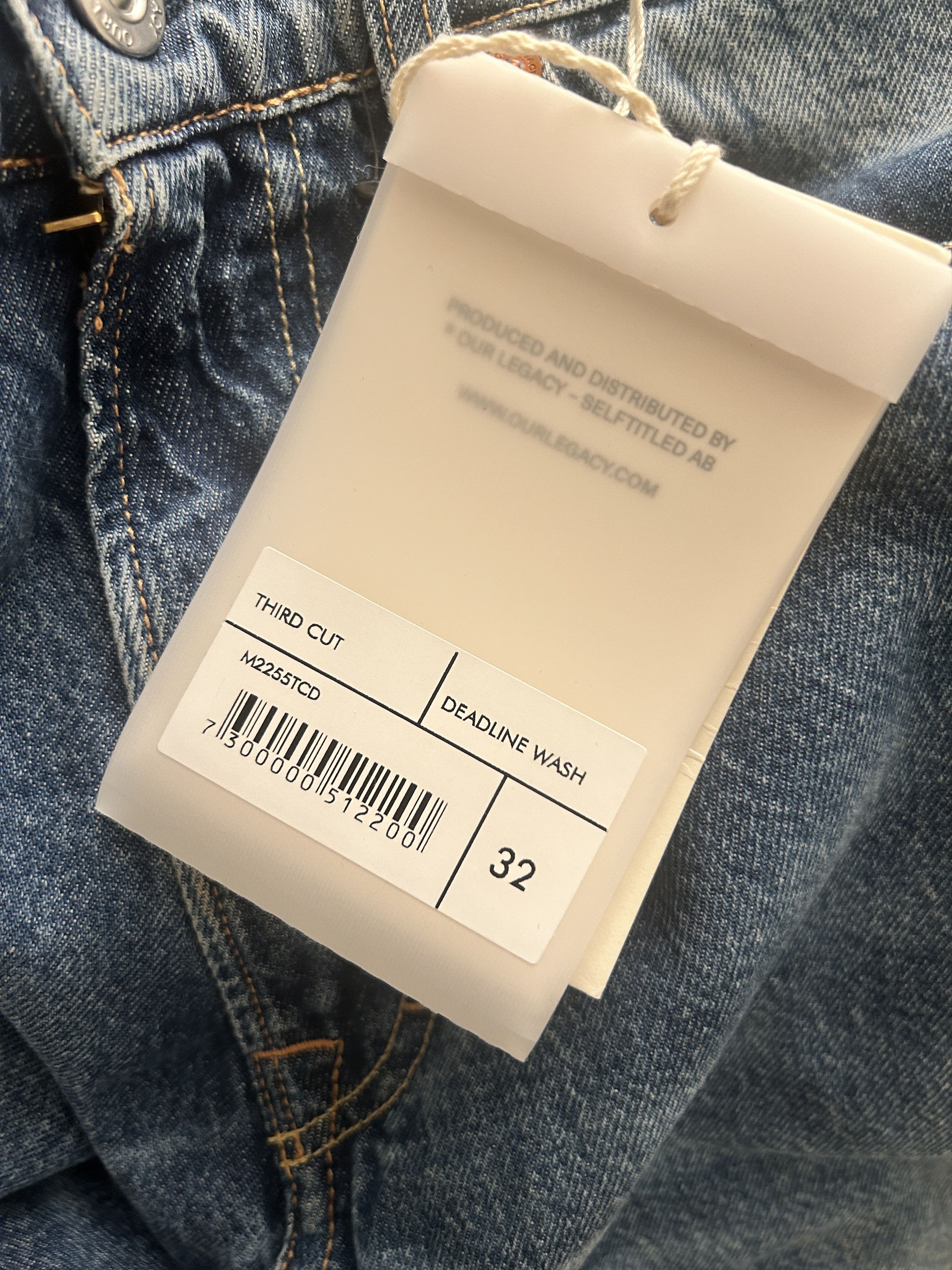 Our Legacy our legacy deadline wash third cut Size US 32 / EU 48 - 7 Thumbnail