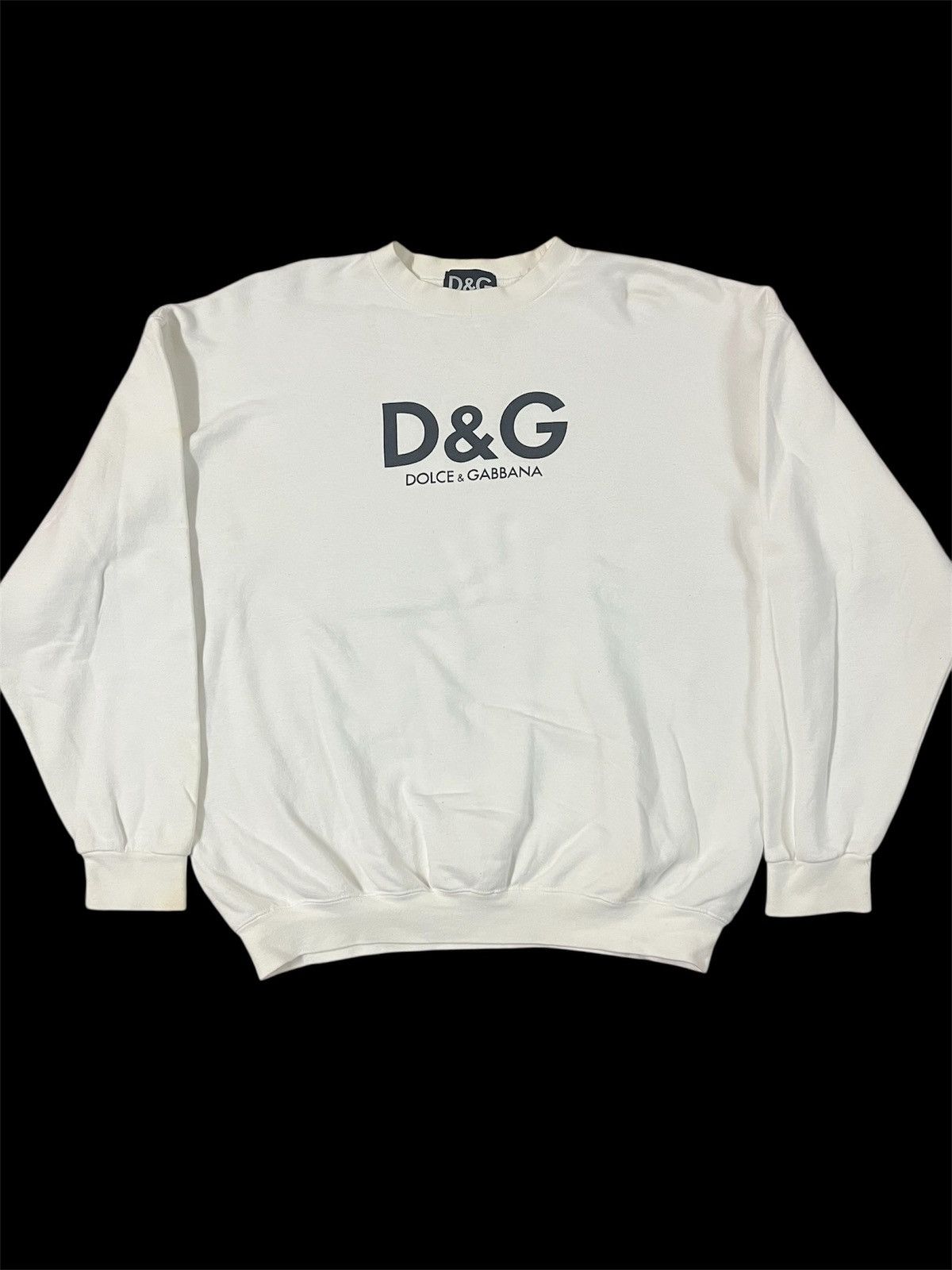 Dolce & Gabbana × Vintage Vintage Dolce & Gabbana Sweatshirt Size US L / EU 52-54 / 3 - 1 Thumbnail