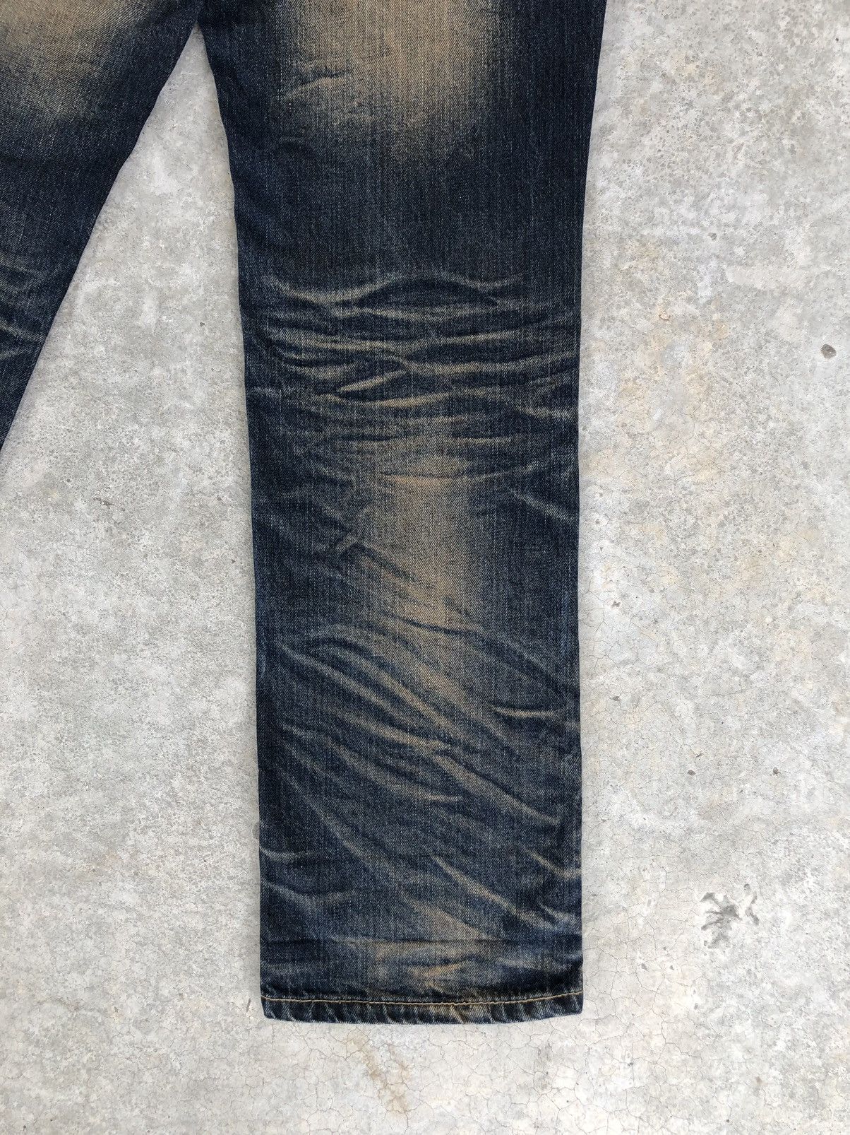Japanese Brand Rare Yoshitomo Nara Lolita Dog Distressed Jeans Size US 34 / EU 50 - 13 Thumbnail