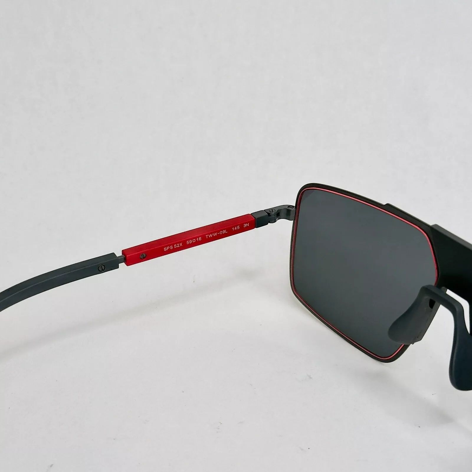Prada PRADA 52X Linea Rossa Sport Sunglasses Gray Rubber PS52XS Size ONE SIZE - 3 Thumbnail