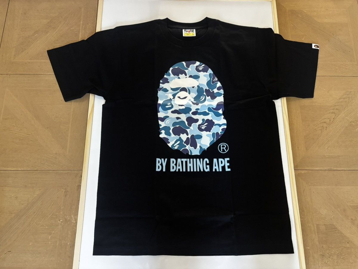 Bape Auth ape bape abc camo by bathing ape tee t shirt bk bl new Size US L / EU 52-54 / 3 - 1 Thumbnail