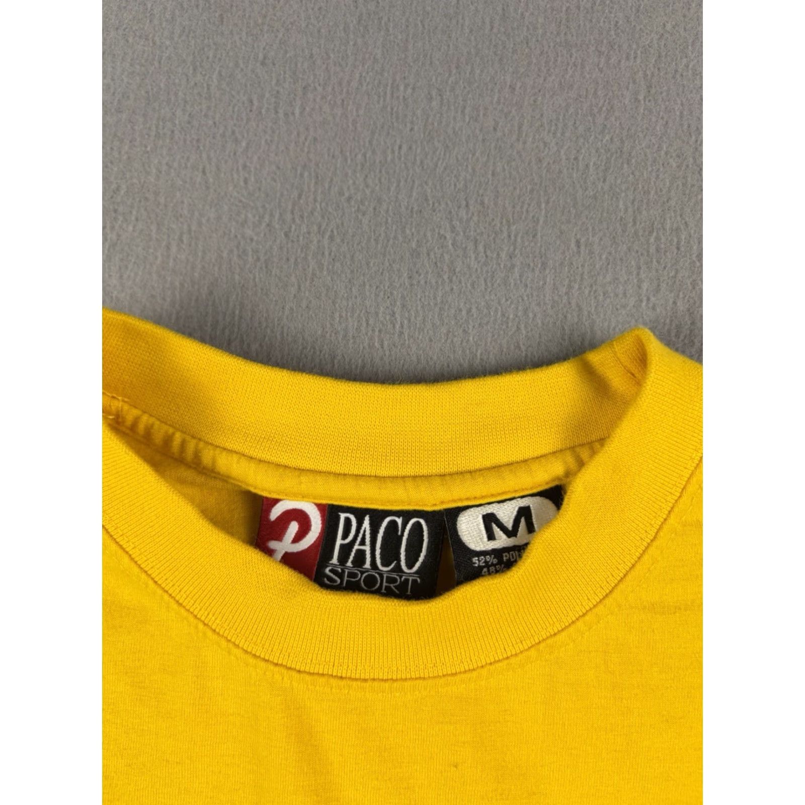Vintage VINTAGE Paco Jeans Shirt Mens Regular Size S Green Short Sleeve Knit Logo T-Shirt 90s Grunge Hip Hop USA Streetwear Size US S / EU 44-46 / 1 - 3 Thumbnail