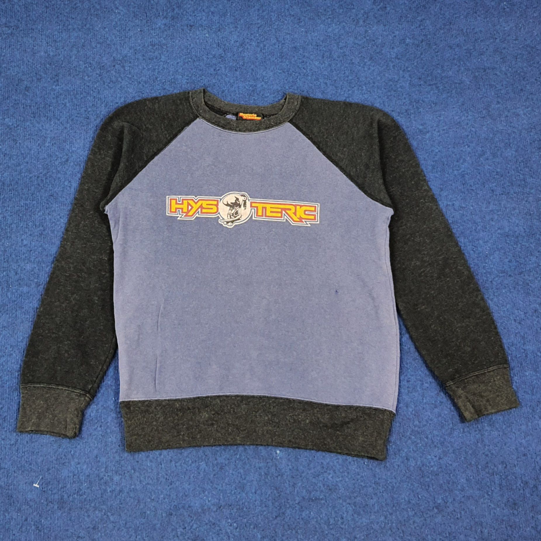 Hysteric Glamour × Japanese Brand × Vintage Vintage Hysteric Glamour Japanese Brand Raglan Sweatshirt Size XS / US 0-2 / IT 36-38 - 1 Thumbnail