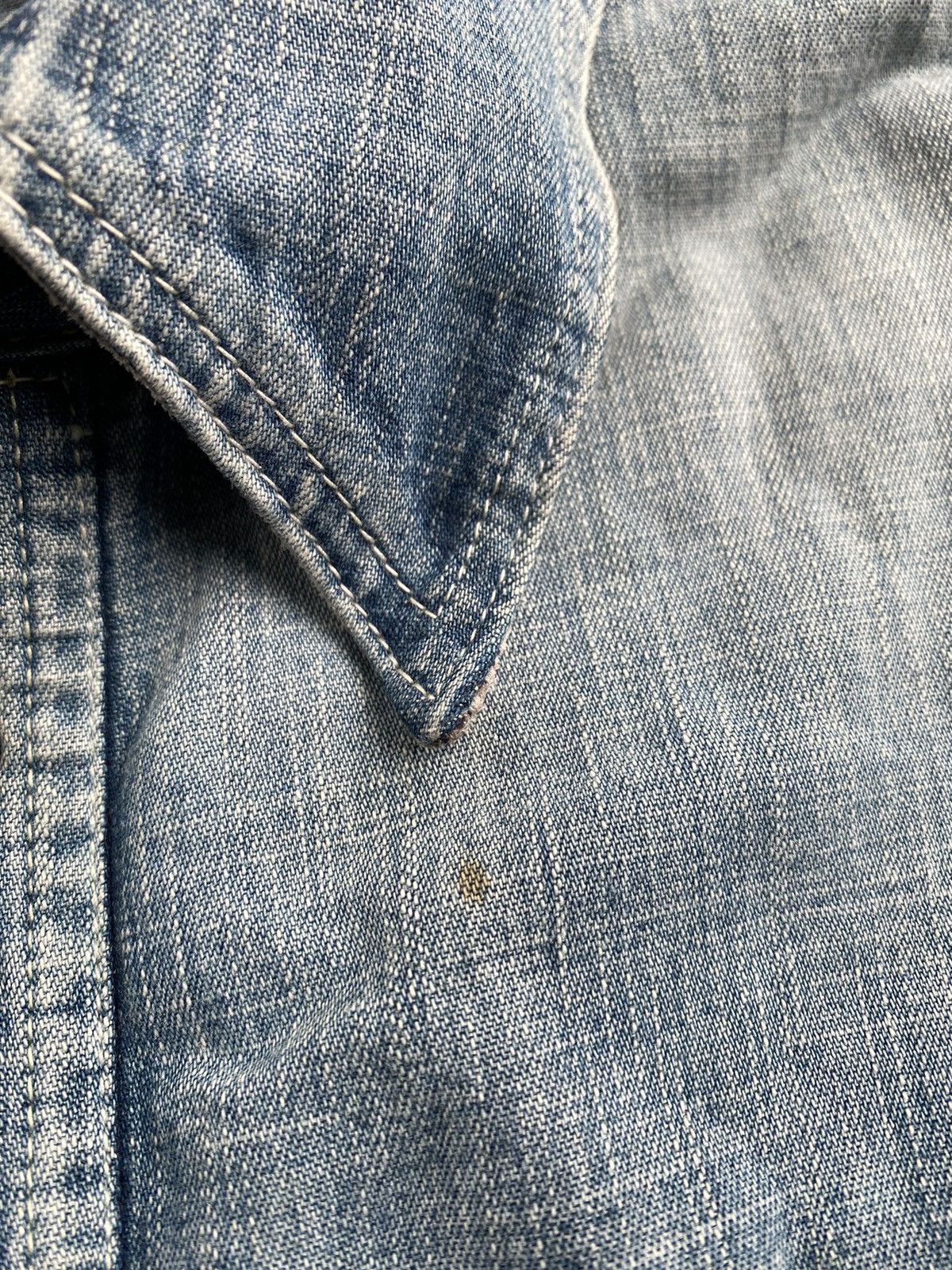 Isamu Katayama Backlash Isamu Katayama Backlash wash western denim shirt Size US S / EU 44-46 / 1 - 9 Thumbnail