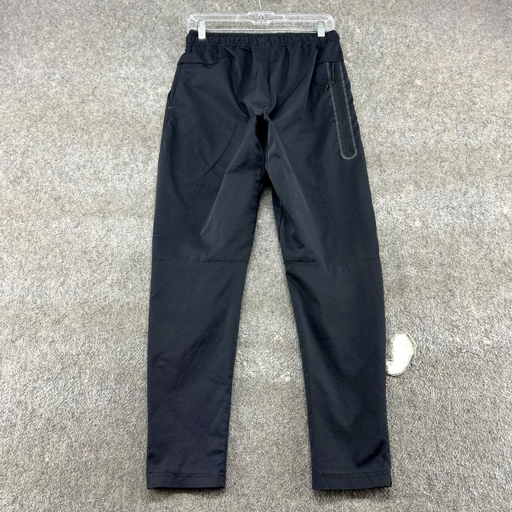Nike Nike Pants Mens Small Black Sweat Jogger Drawstring Swoosh Tech Pack Polyester Size US 29 - 6 Thumbnail