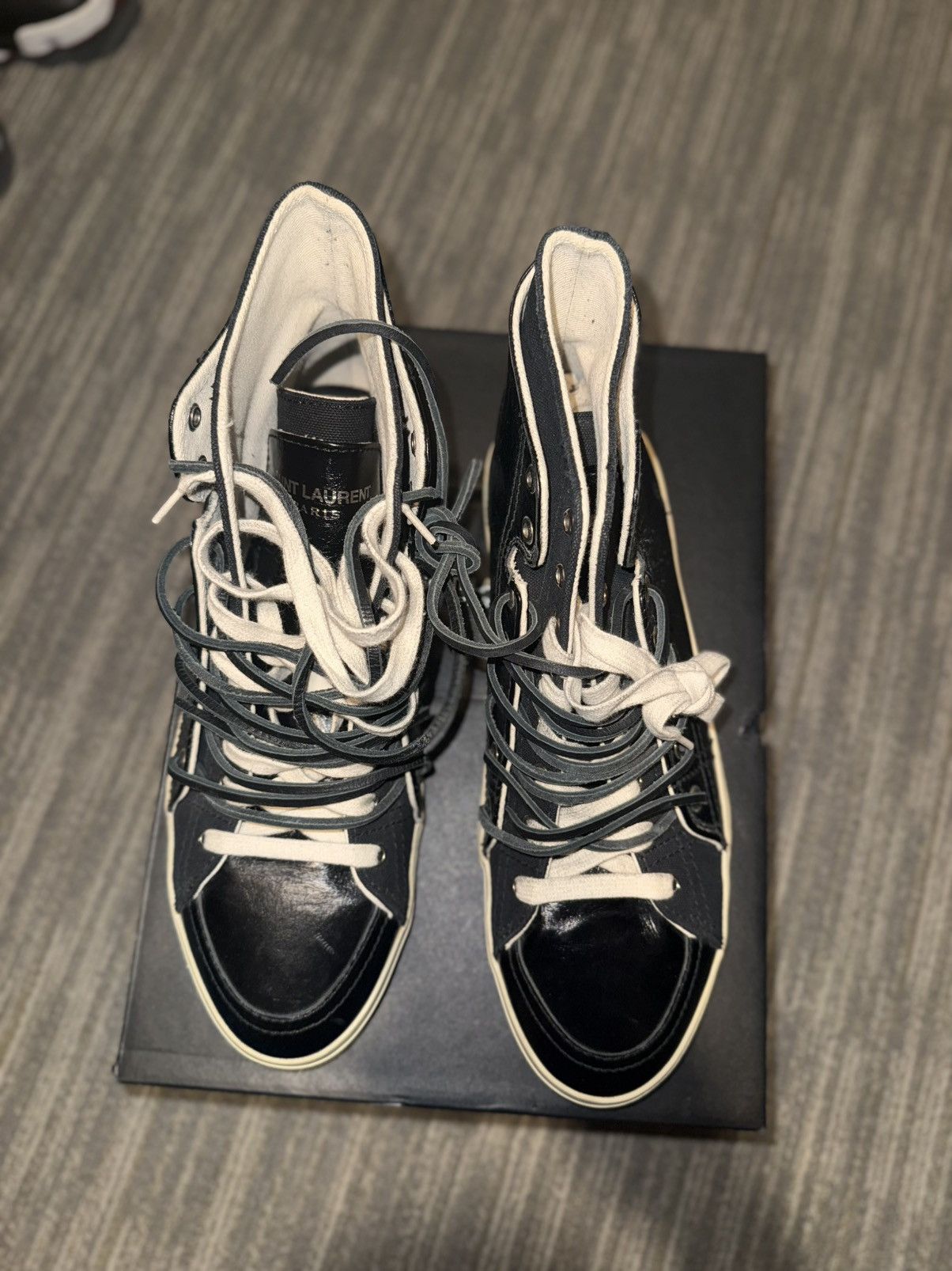 Saint Laurent Paris Saint Laurent sneakers Size US 11 / EU 44 - 2 Thumbnail