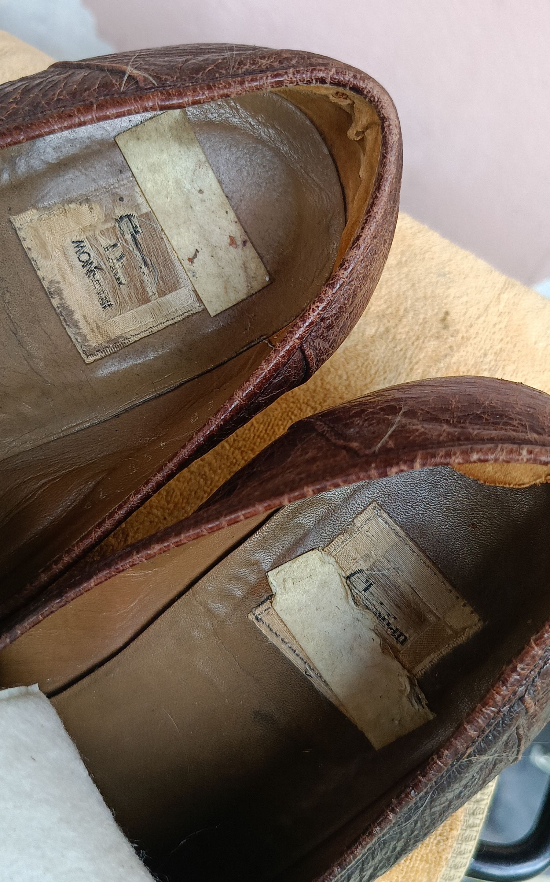 Dior Vintage Christian Dior Leather shoes Size US 9.5 / EU 42-43 - 10 Thumbnail