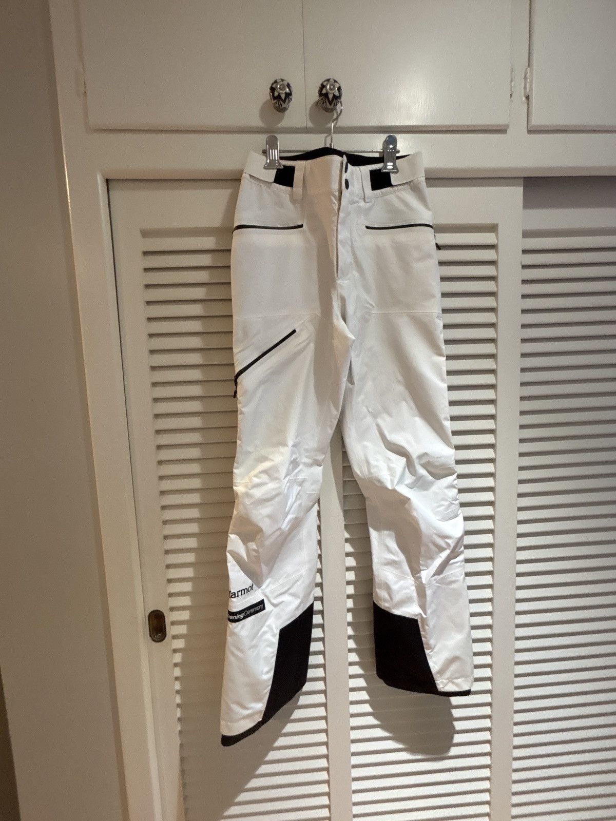 Opening Ceremony Marmot opening ceremony goretex white snow pants xs Size US 27 - 1 Thumbnail