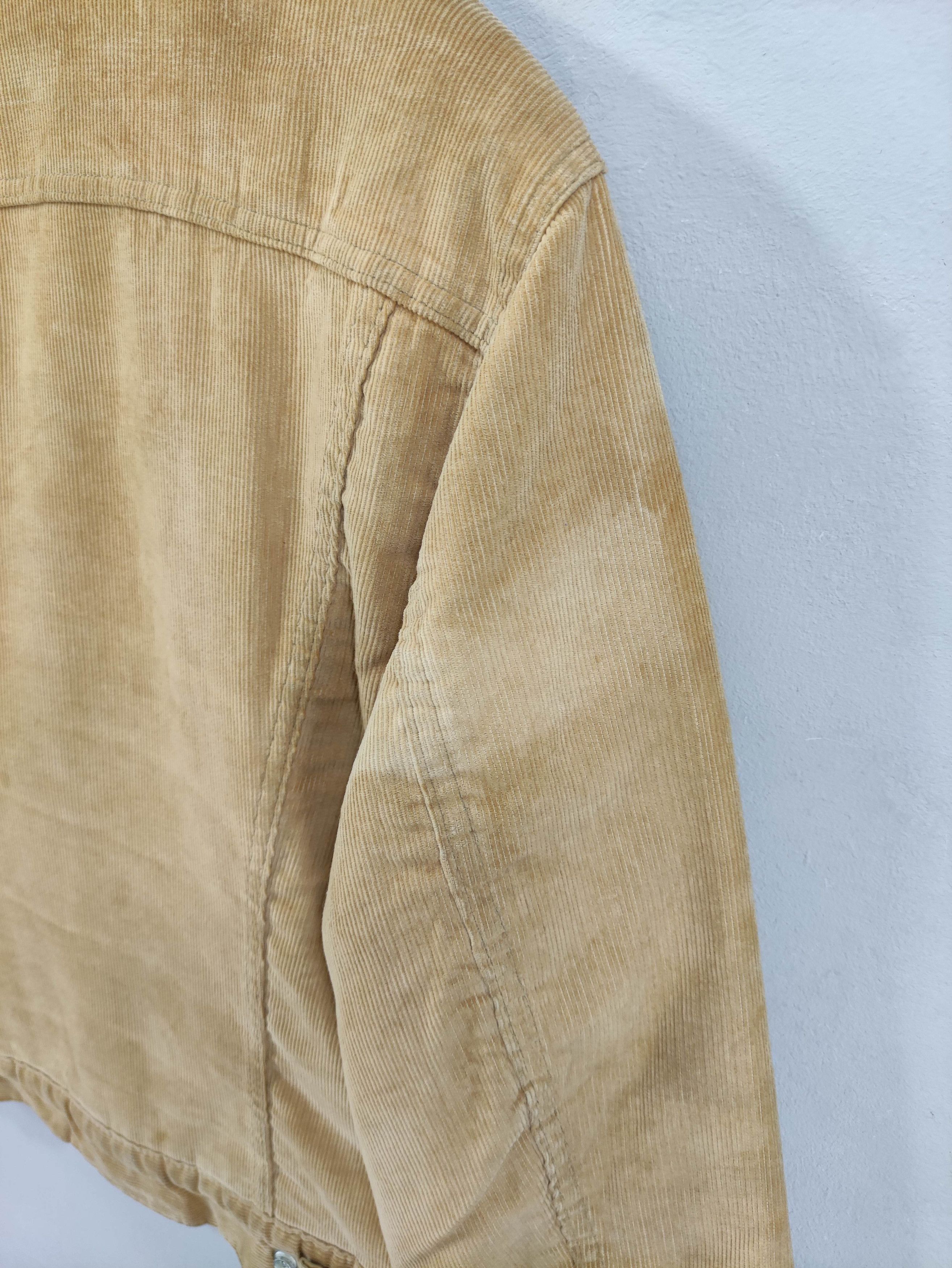 Levi's Vintage Levis 80s Corduroy Denim Jacket Lined Sherpa Size US M / EU 48-50 / 2 - 12 Thumbnail