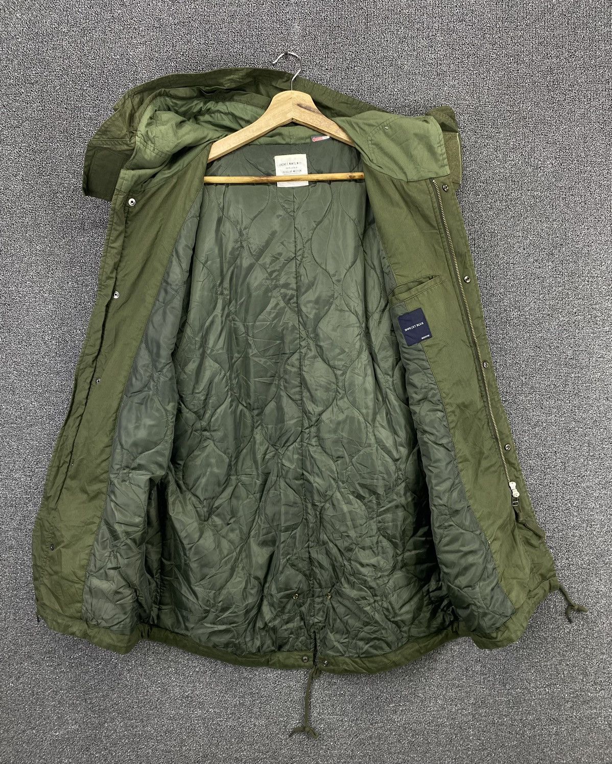 Ships Jet Blue Vintage Ships Jet Blue M-72 Army Military Jacket Size US M / EU 48-50 / 2 - 6 Thumbnail