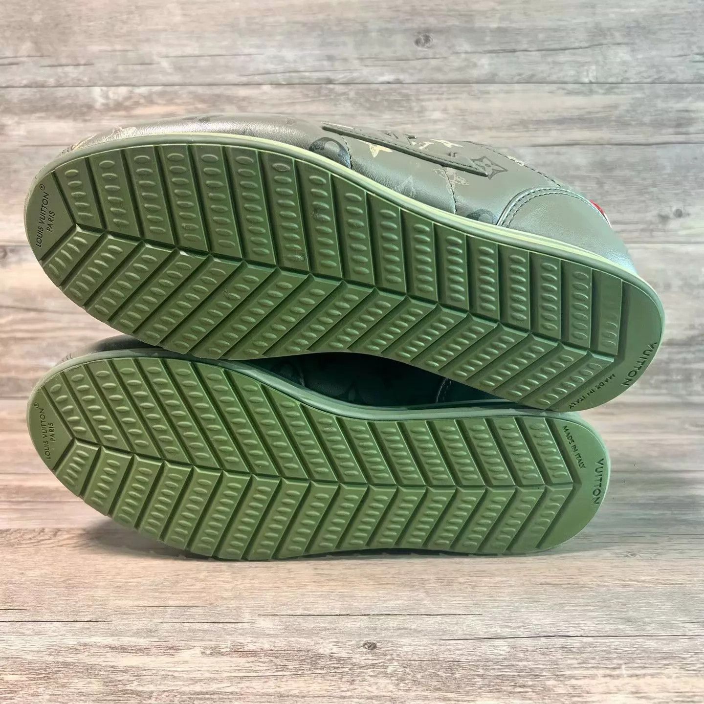 Louis Vuitton LV x Nigo Buttersoft FW25 Green Cortez Sheepskin UK9 / 43 Size US 10 / EU 43 - 6 Thumbnail