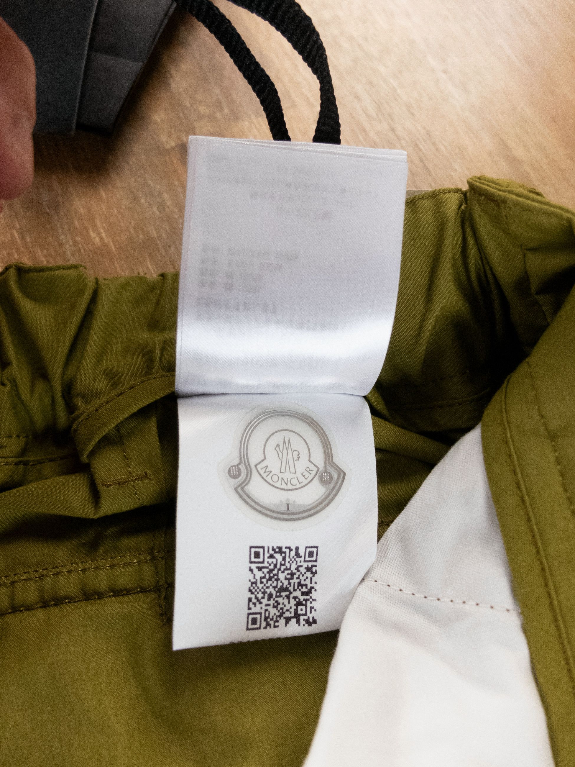 Moncler MONCLER GENIUS 1952 green blue cotton & shell panel pants 34 Size US 34 / EU 50 - 12 Thumbnail