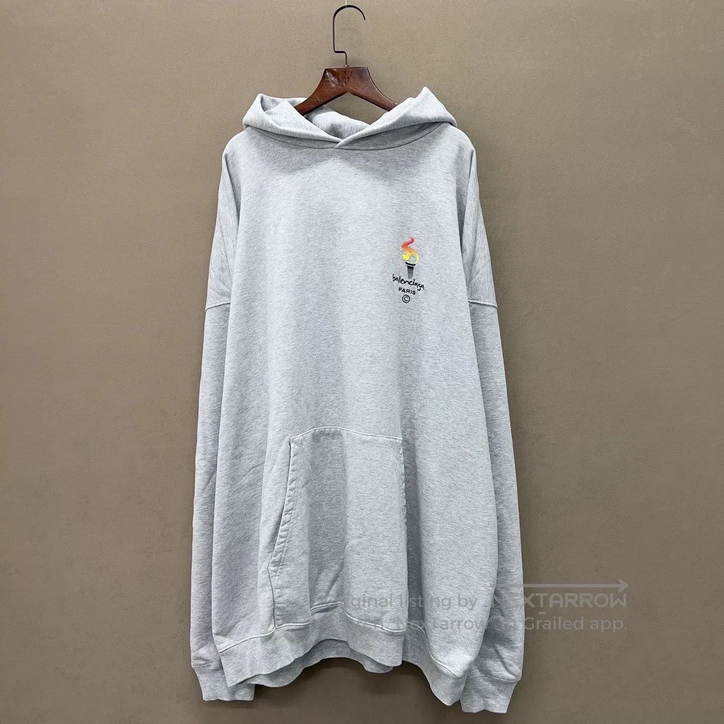 Balenciaga Balenciaga Limited Torch Embroidered Hoodie. Size US XS / EU 42 / 0 - 3 Thumbnail