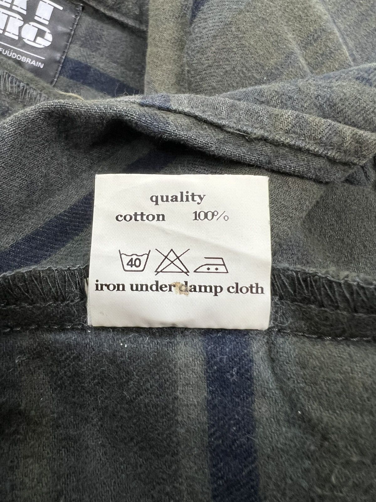 Japanese Brand Covert Org by Fuudobrain Anarchy Plaid Button Ups Shirt Size US M / EU 48-50 / 2 - 14 Thumbnail