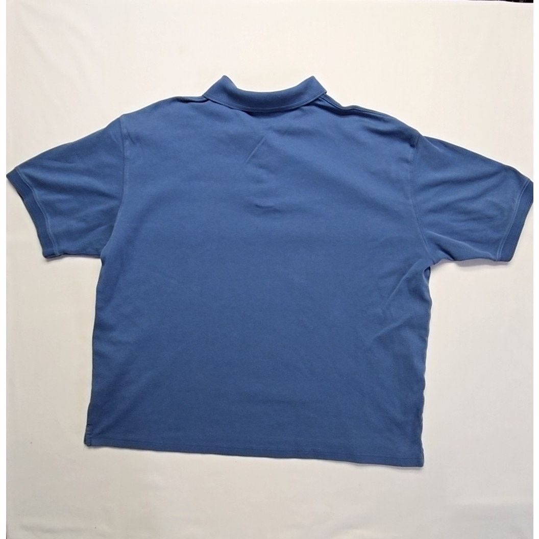 Van Heusen × Vintage Vintage Van Heusen Classic Polo Shirt XL Blue Shirt 2000s Size XL / US 12-14 / IT 48-50 - 7 Thumbnail