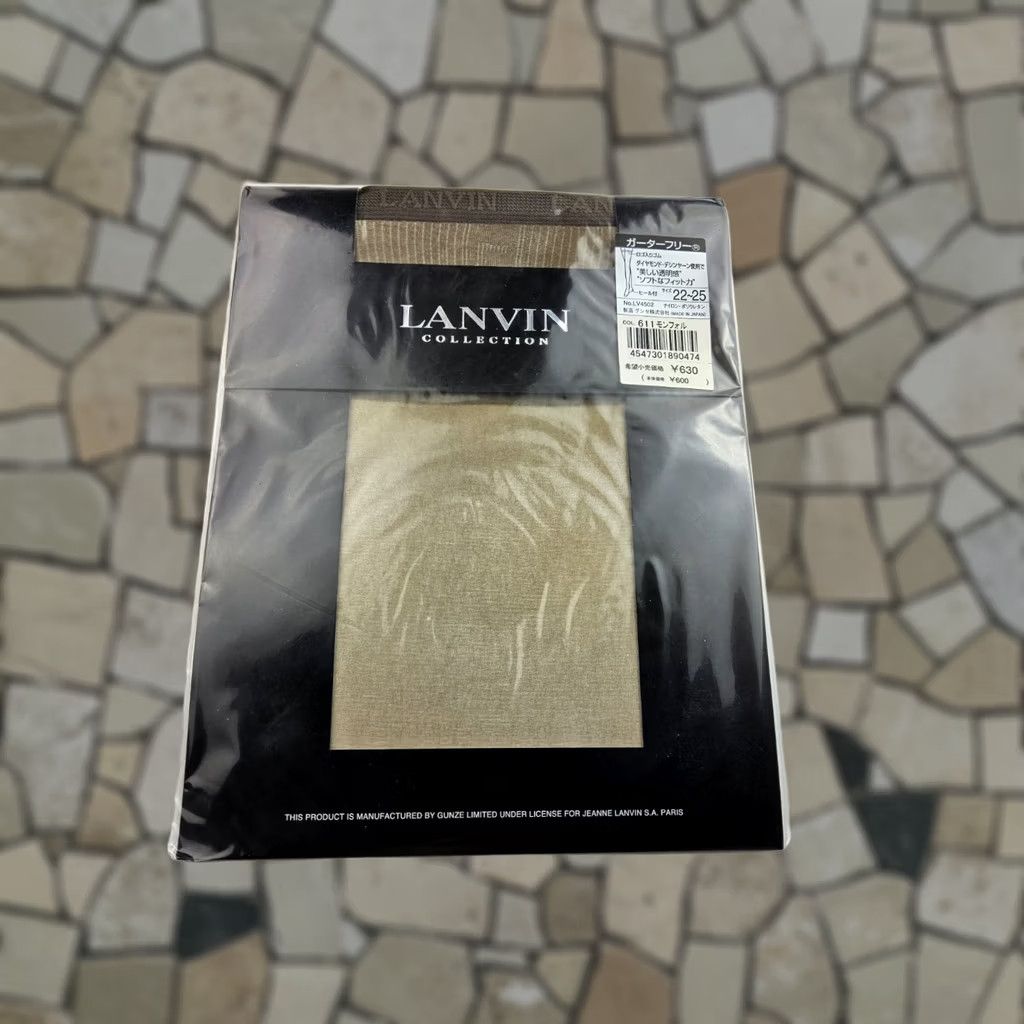 Lanvin Lanvin Collection Thigh Stockings Pantyhose Garter Free Size 22-25 Montfort Womens Size 40" / US 18 - 1 Thumbnail