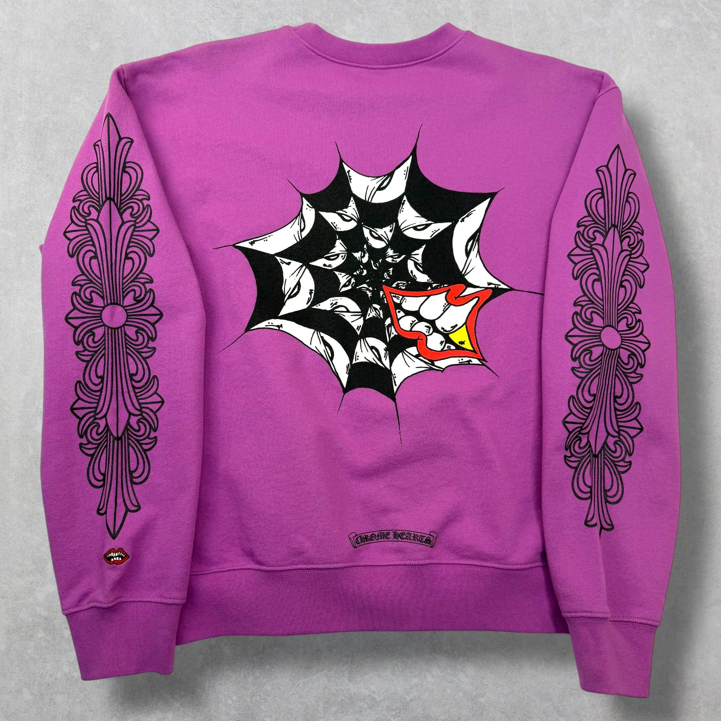 Chrome Hearts Chrome Hearts Matty Boy Web Crewneck M Size US M / EU 48-50 / 2 - 1 Thumbnail