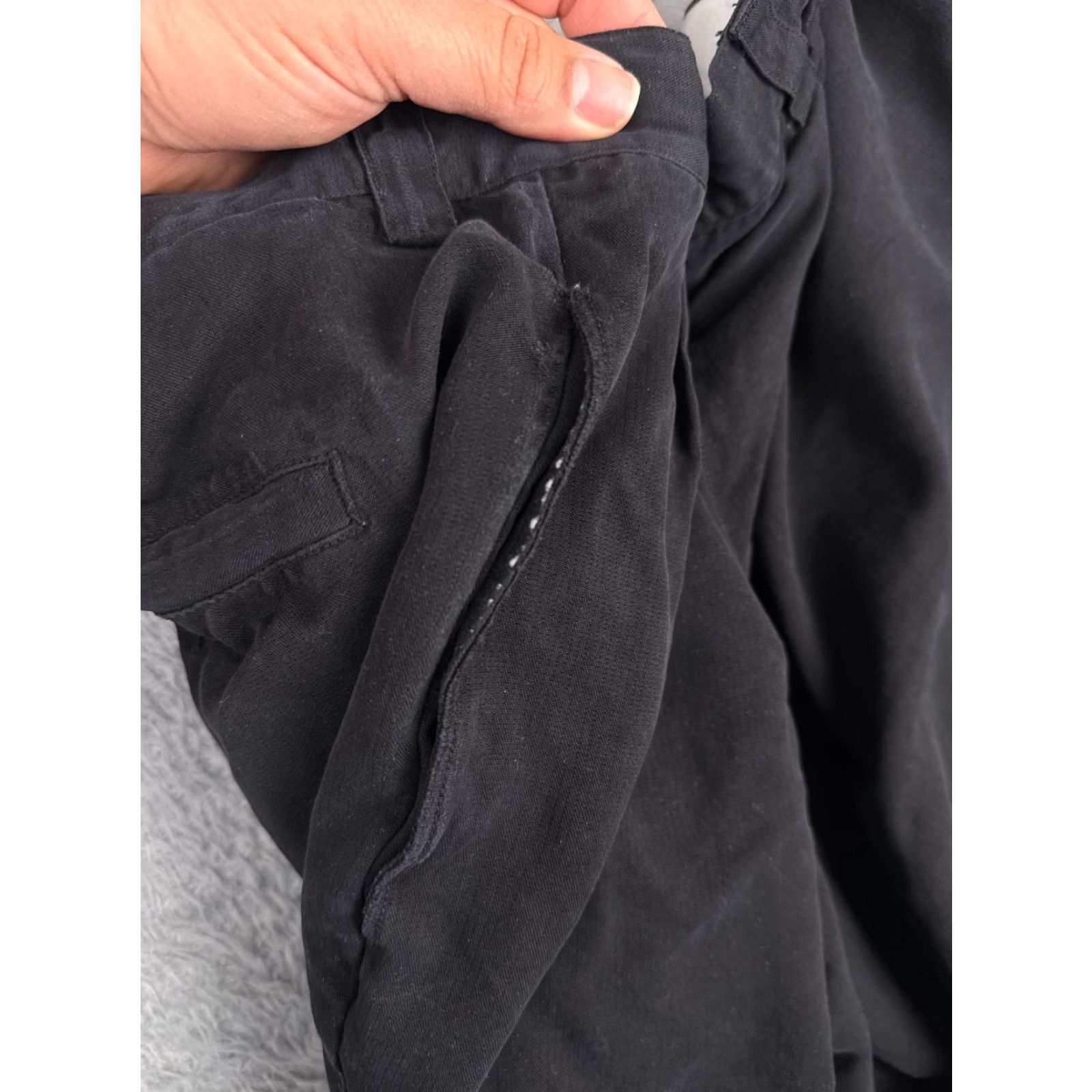 Tommy Bahama Tommy Bahama Shorts Men 38 Black Bermuda 100% Silk Pleated Beach Vacation 37x8 Size US 38 / EU 54 - 3 Thumbnail