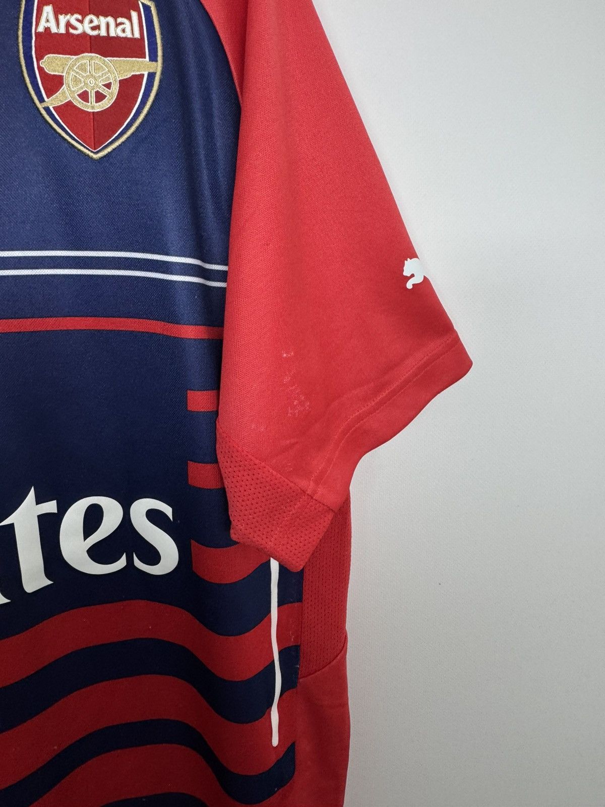 Puma Vintage Arsenal FC Puma Soccer Jersey Men's Red Rare Size US M / EU 48-50 / 2 - 7 Thumbnail