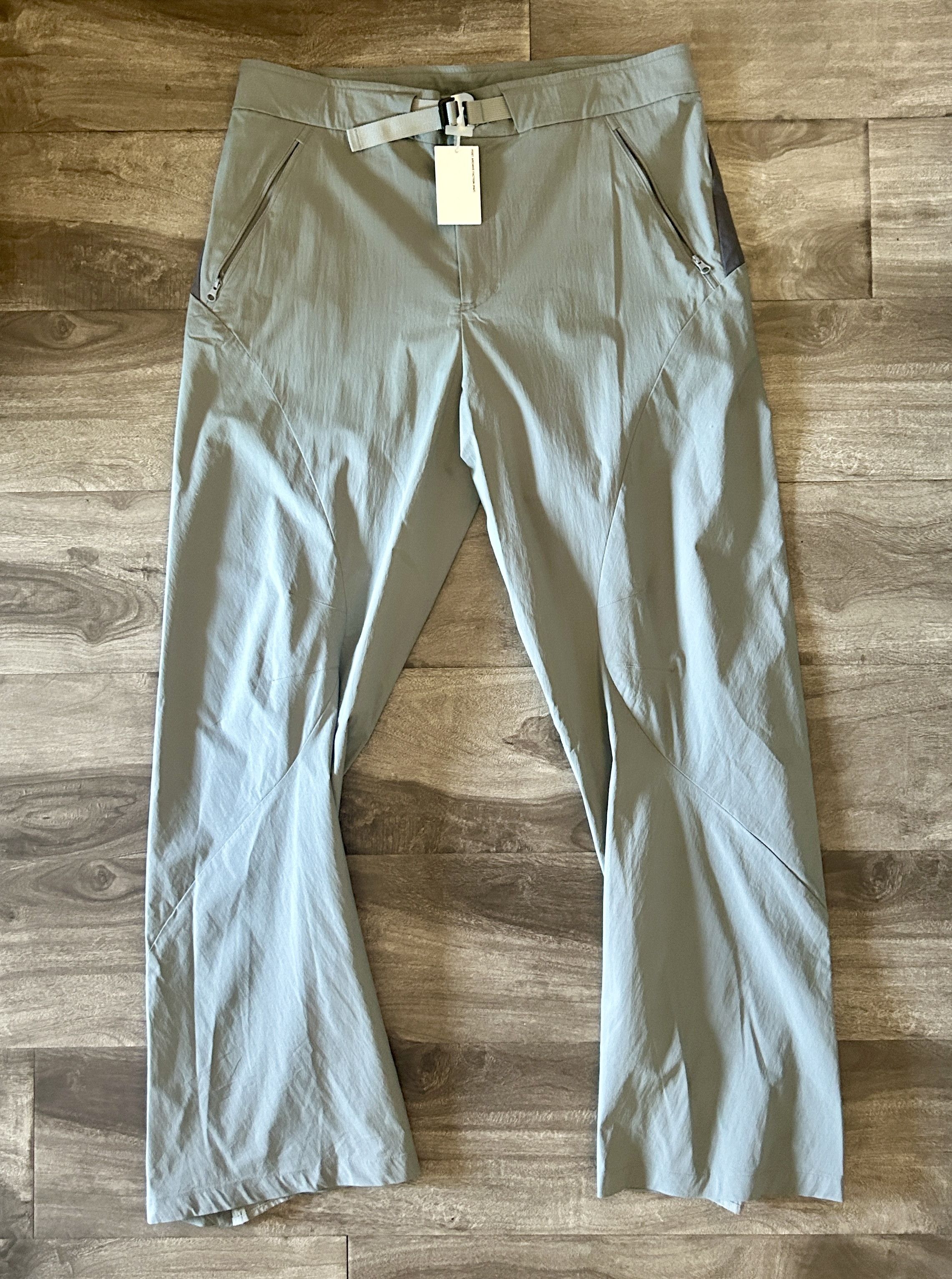 POST ARCHIVE FACTION (PAF) 4.0 TECHNICAL PANTS RIGHT (GREY BLUE) | Grailed