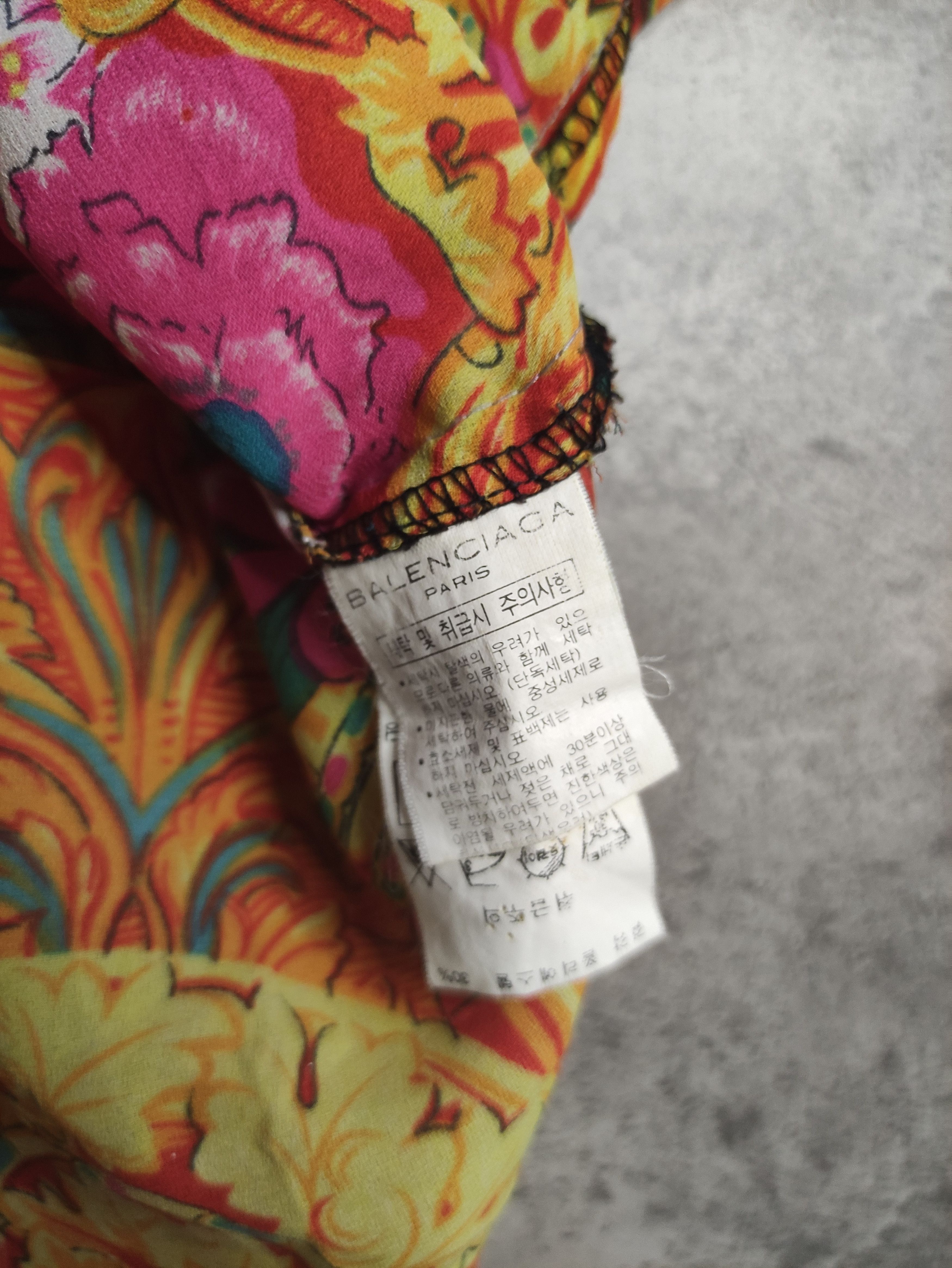 Vintage Luxury - Balenciaga jungle Silk Shirt