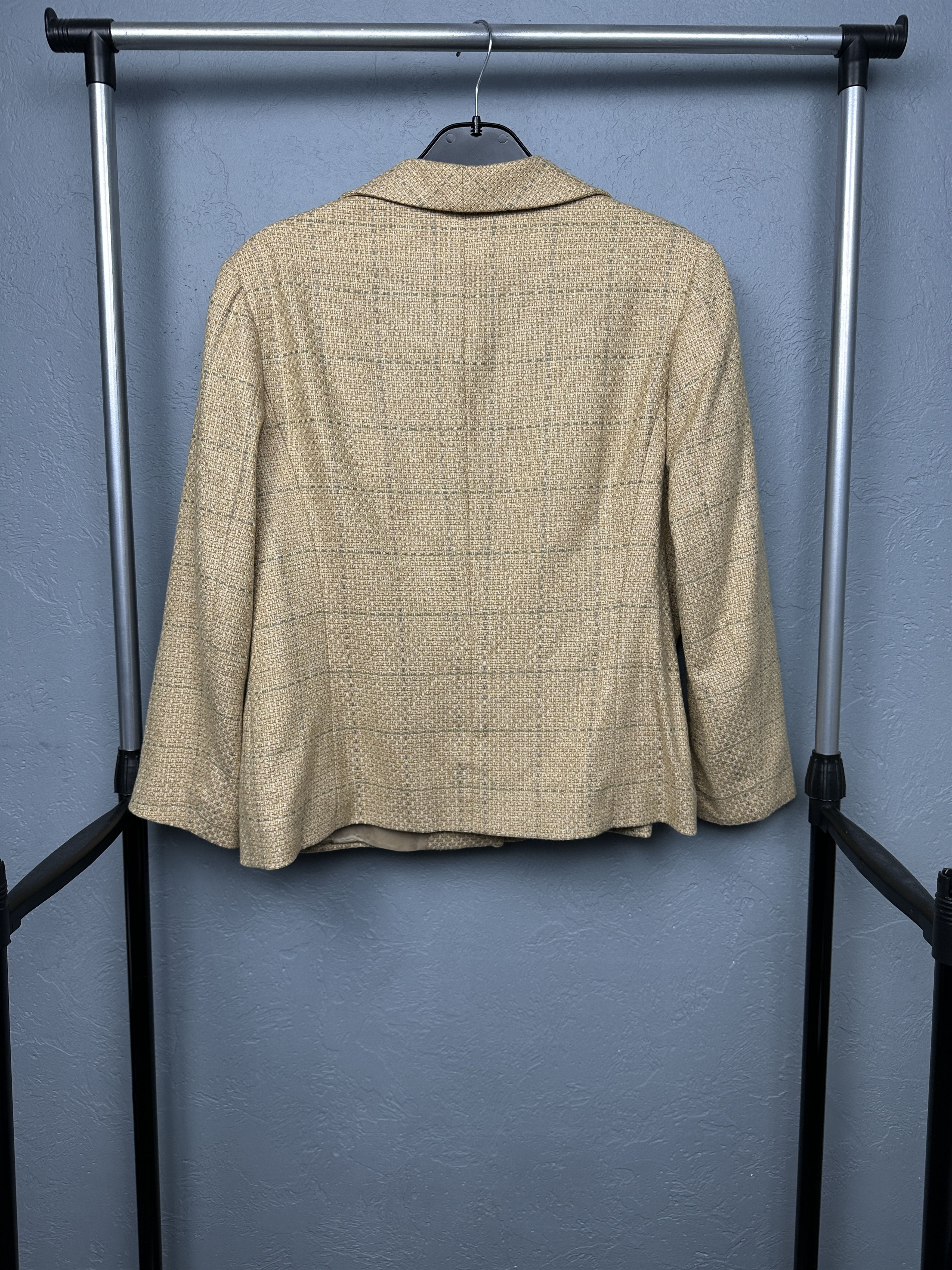 Isaia Isaia Napolii Womens Cashmere Wool Blazer Jacket Size XL / US 12-14 / IT 48-50 - 6 Thumbnail