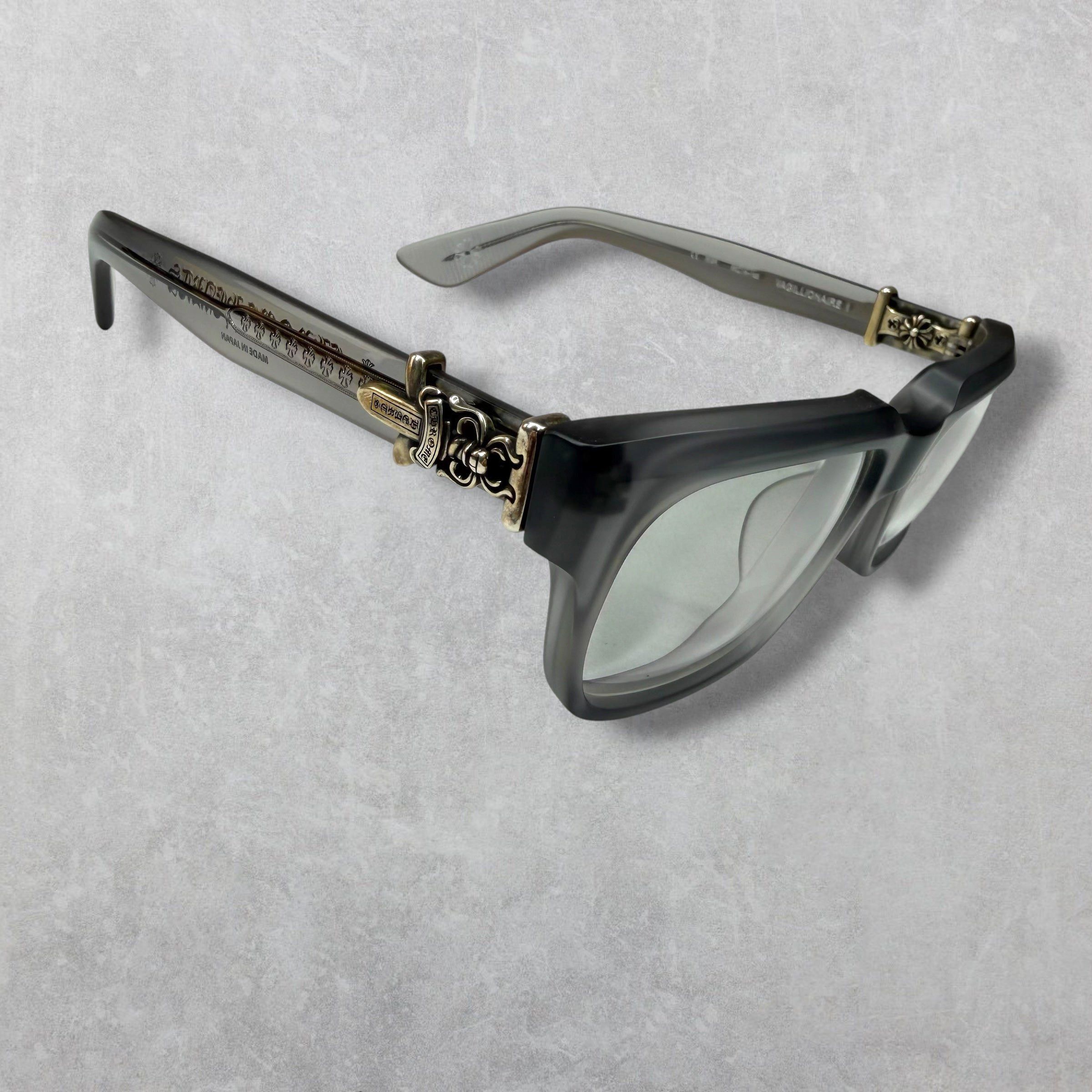 Chrome Hearts Chrome Hearts Vagillionaire I Matte Grey Glasses Size ONE SIZE - 2 Thumbnail