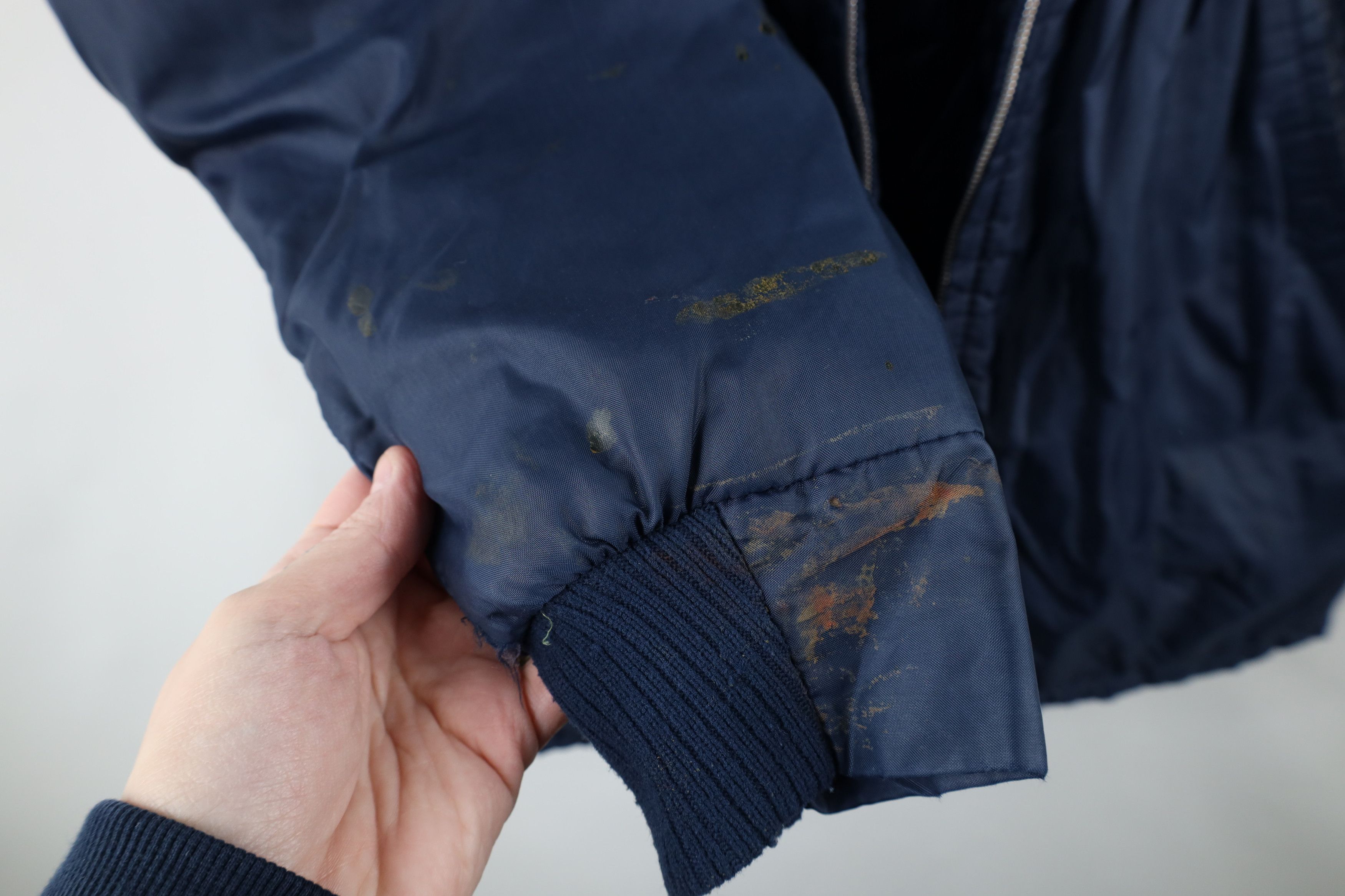 Vintage Vintage 60s Streetwear Hooded Parka Jacket Blue AS IS Size US L / EU 52-54 / 3 - 6 Thumbnail