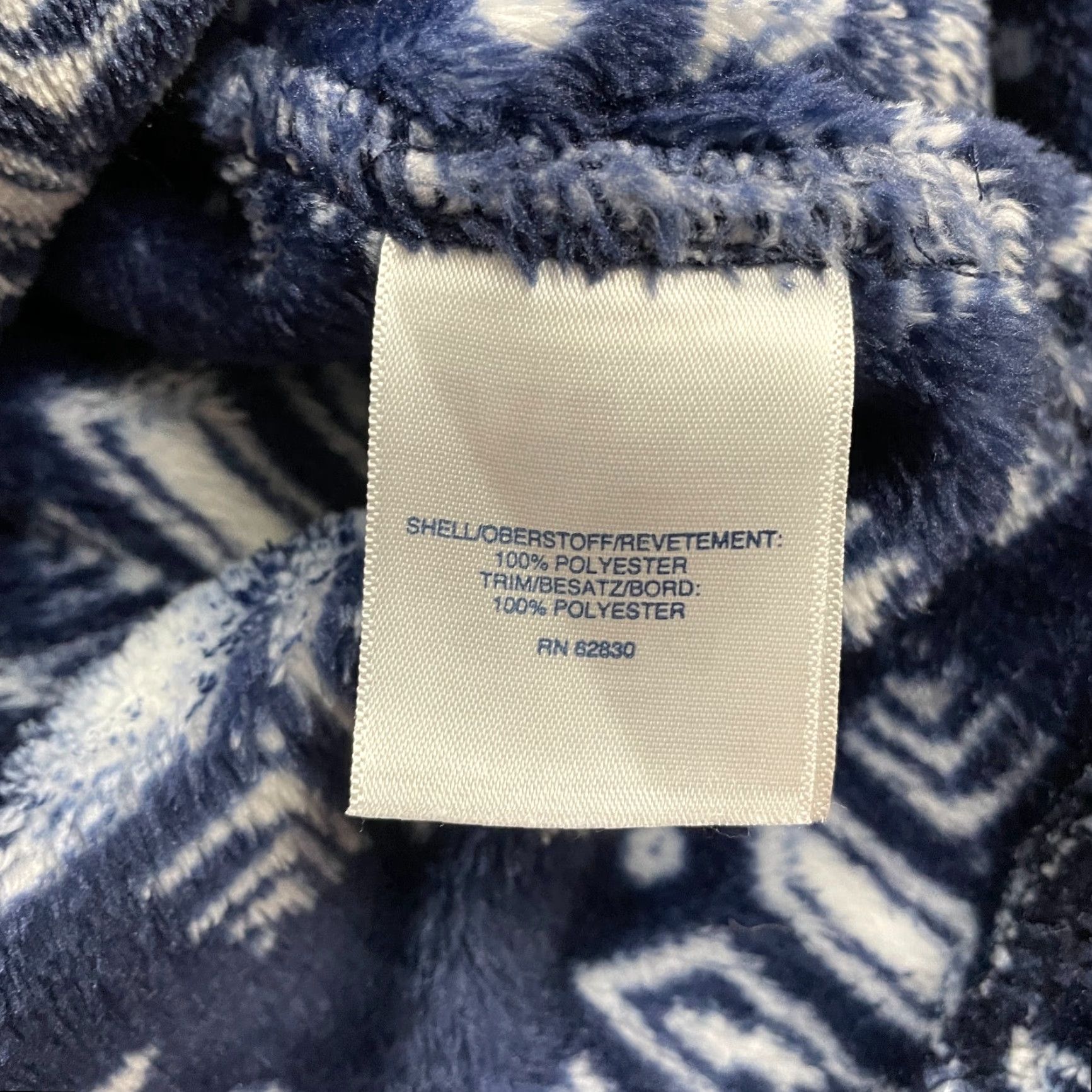 Lands' End Lands' End Fleece Jacket Womens Small Navy Blue Holiday 1/4 Snap Pocket Outdoor Jacket Adult Womens Regular Size S / US 4 / IT 40 - 7 Thumbnail