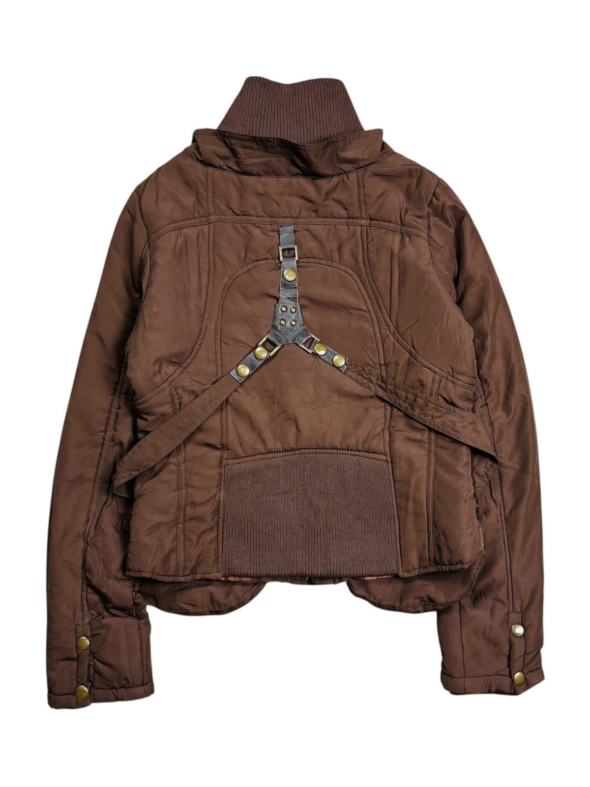 Le Grande Bleu (L.G.B.) 2000s Praia - Apocalypse Style Suspender Jacket Size US M / EU 48-50 / 2 - 1 Thumbnail