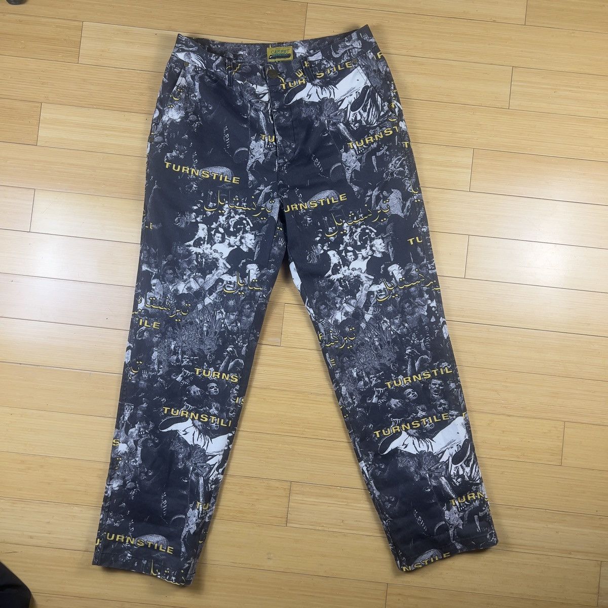 Other Carpet Turnstile Printed Denim Pants Size US 34 / EU 50 - 2 Thumbnail