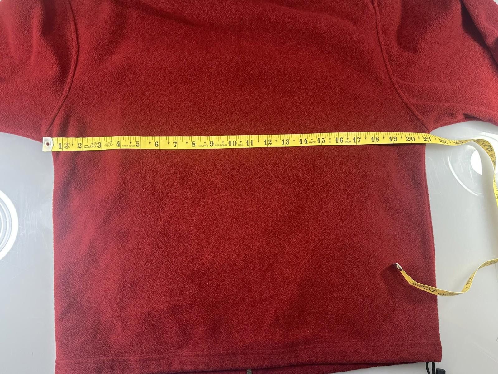 Bass Pro Shops Bass Pro Shops Men's Small Red Full Zip Fleece Jacket Size US S / EU 44-46 / 1 - 6 Thumbnail