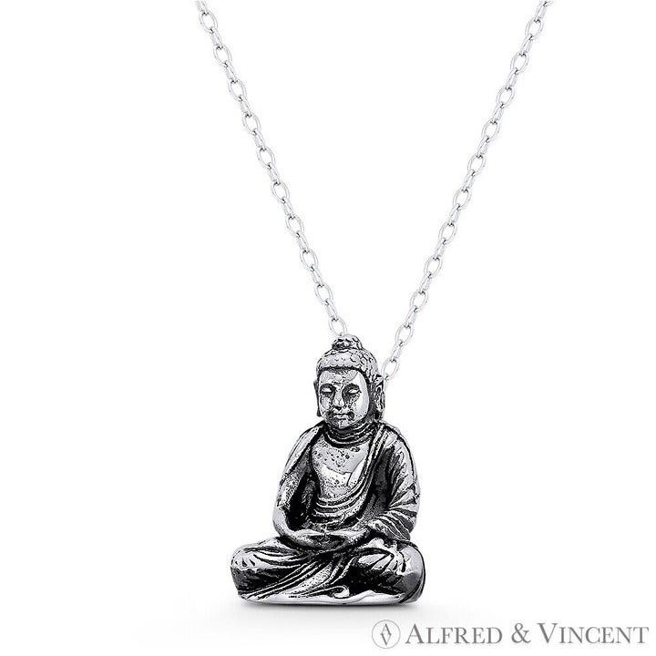 Other Double-Lotus Meditating Shakyamuni Buddha Buddhist Charm Size ONE SIZE - 1 Preview