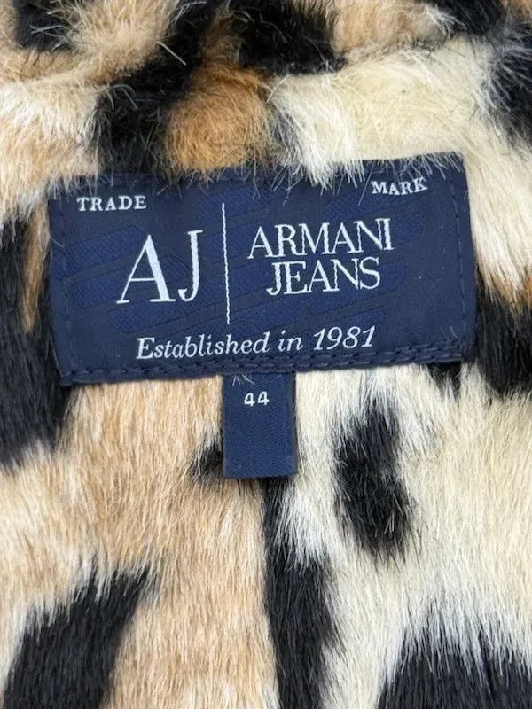 Armani Armani Jeans Parka con Cappuccio Blu Donna M Size M / US 6-8 / IT 42-44 - 7 Thumbnail