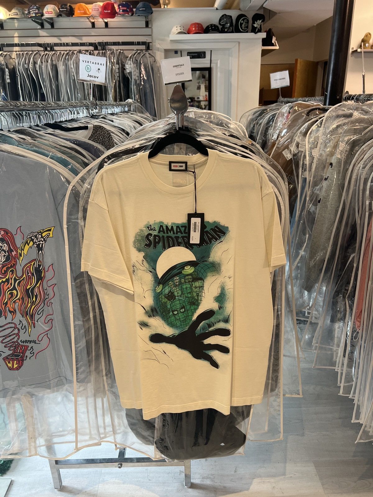 Kith Kith Marvel Mysterio Shirt Cream Size US L / EU 52-54 / 3 - 1 Thumbnail