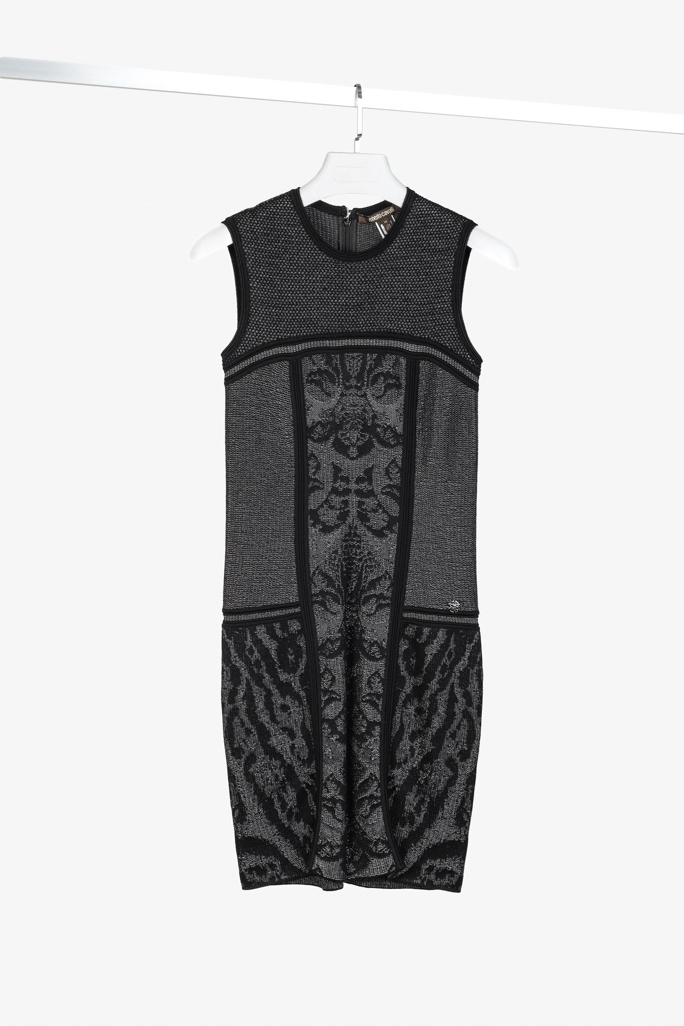 Roberto Cavalli Roberto Cavalli Black Jungle Animal Print Tank Dress Size M / US 6-8 / IT 42-44 - 1 Thumbnail