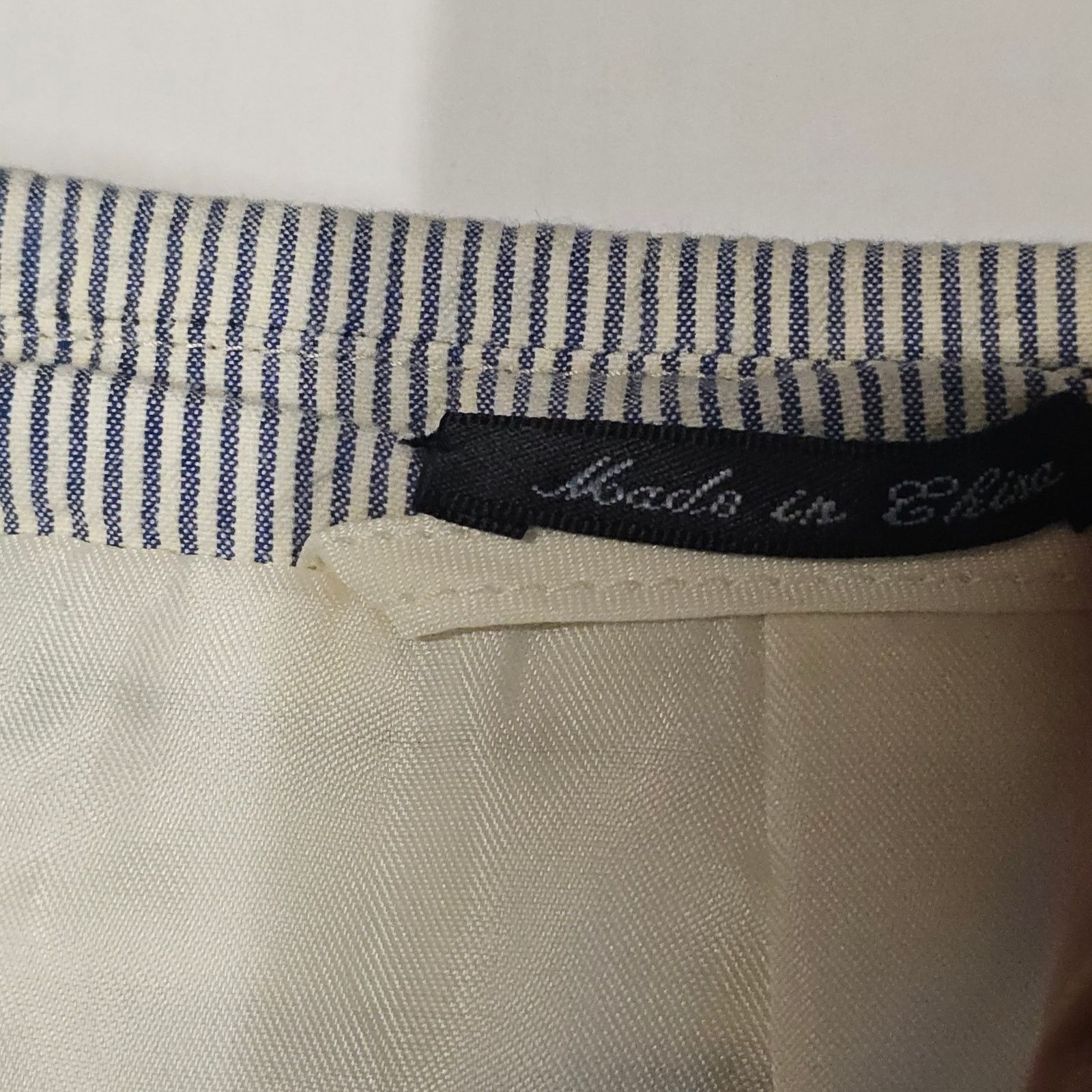 Other Cesarani Striped Cotton Sports Coat Blazer Jacket 46L/40L Size US M / EU 48-50 / 2 - 5 Thumbnail