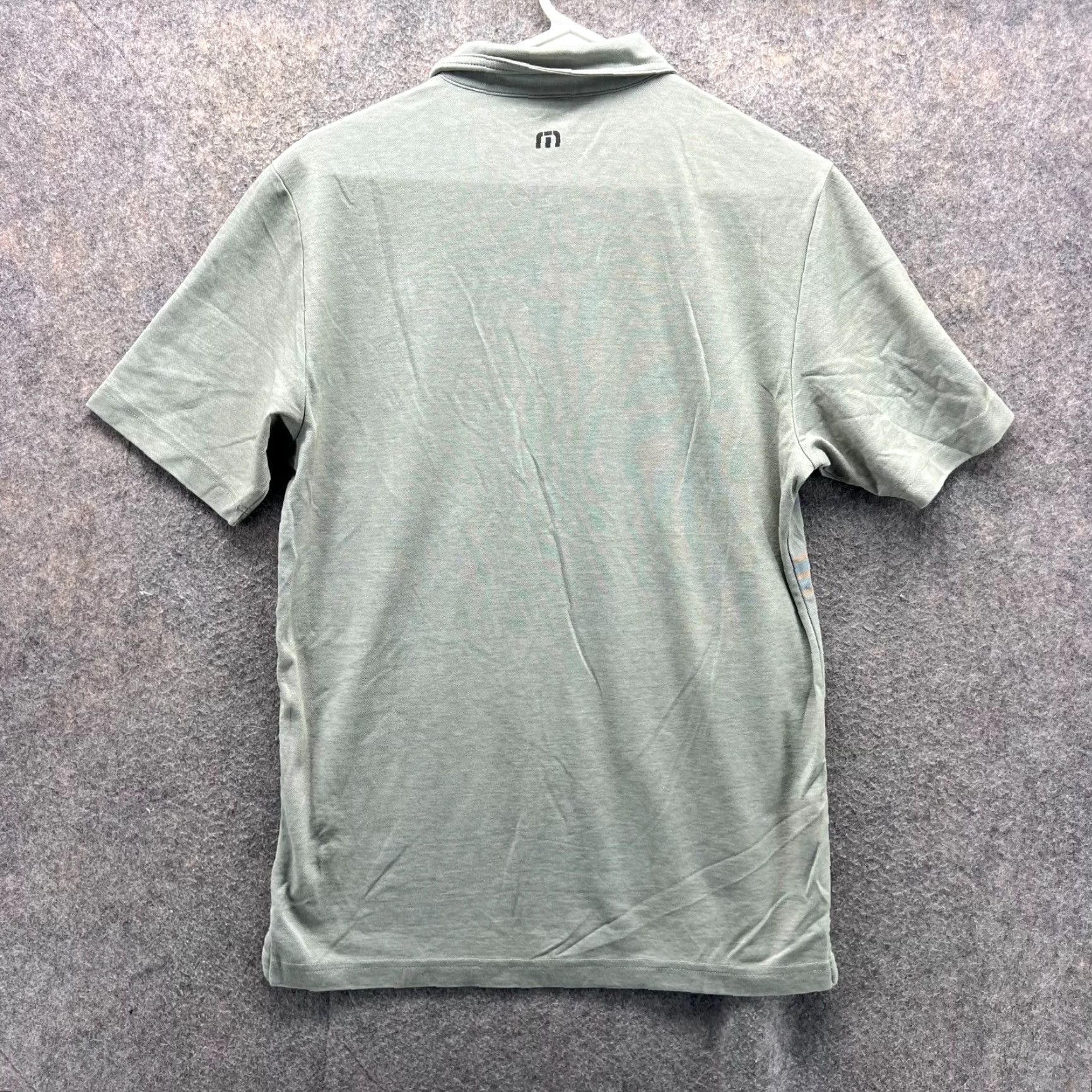TravisMathew VINTAGE Travis Mathew Polo Shirt Men Medium Adult Green Orange Casual Golf Cotton Shirt Clothing Men Size US M / EU 48-50 / 2 - 2 Thumbnail