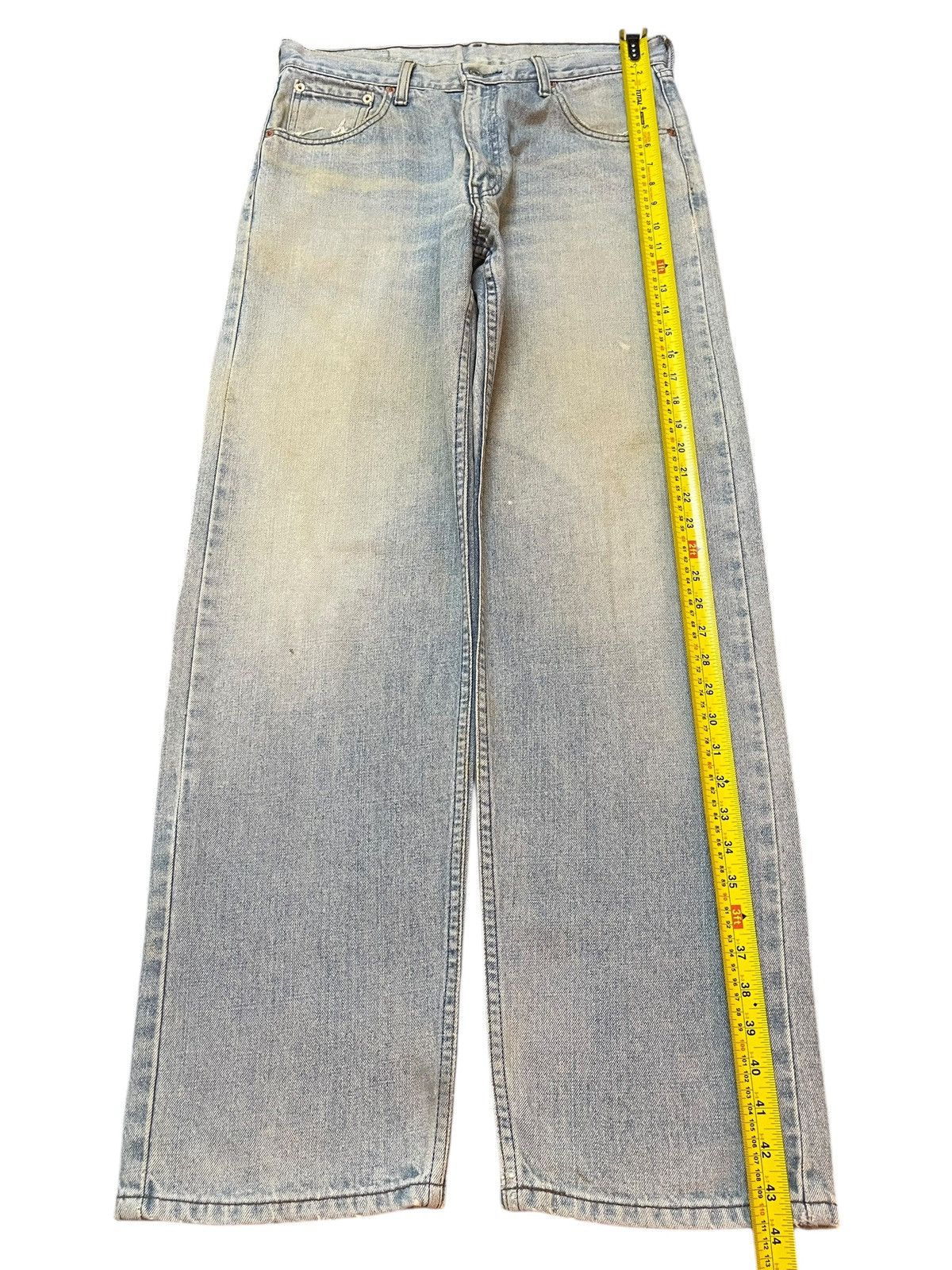 Levi's Vintage 90s Levis 539 Light Wash Faded Style Baggy Jeans Size US 32 / EU 48 - 13 Thumbnail
