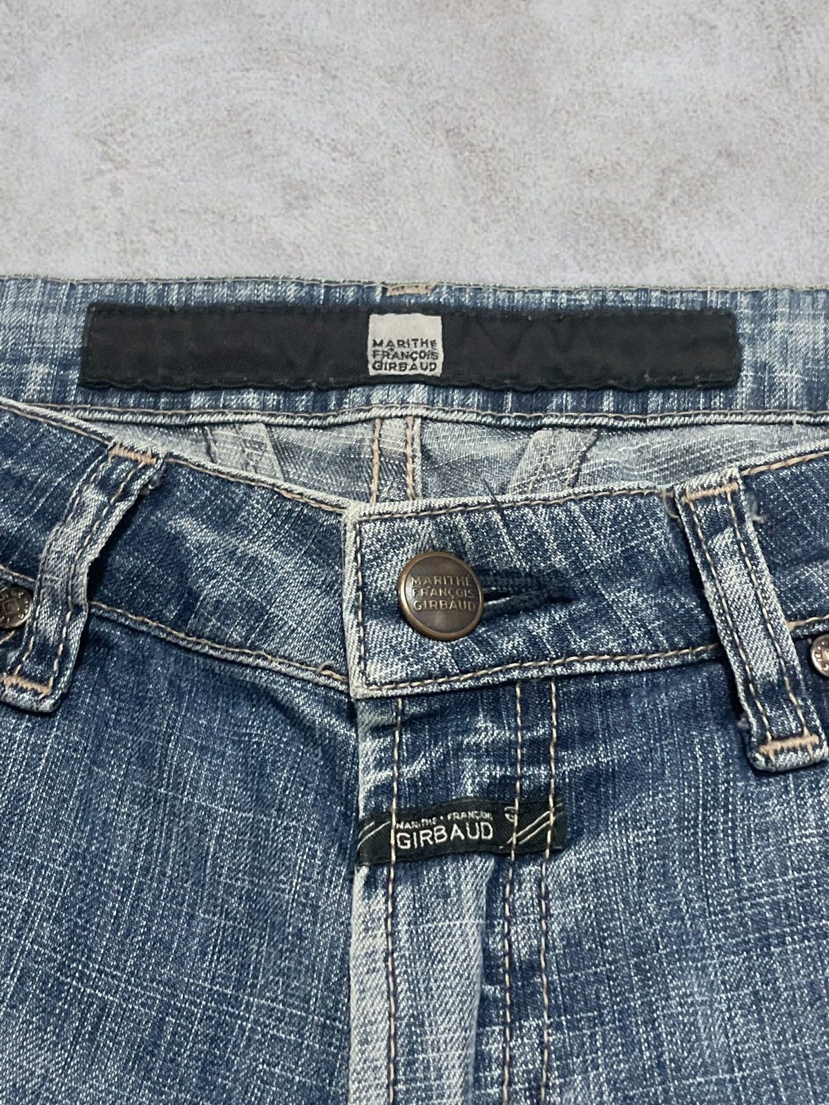 Marithe + Francois Girbaud Marithe + Francois Girbaud Flare Jeans Size 30" / US 8 / IT 44 - 8 Thumbnail