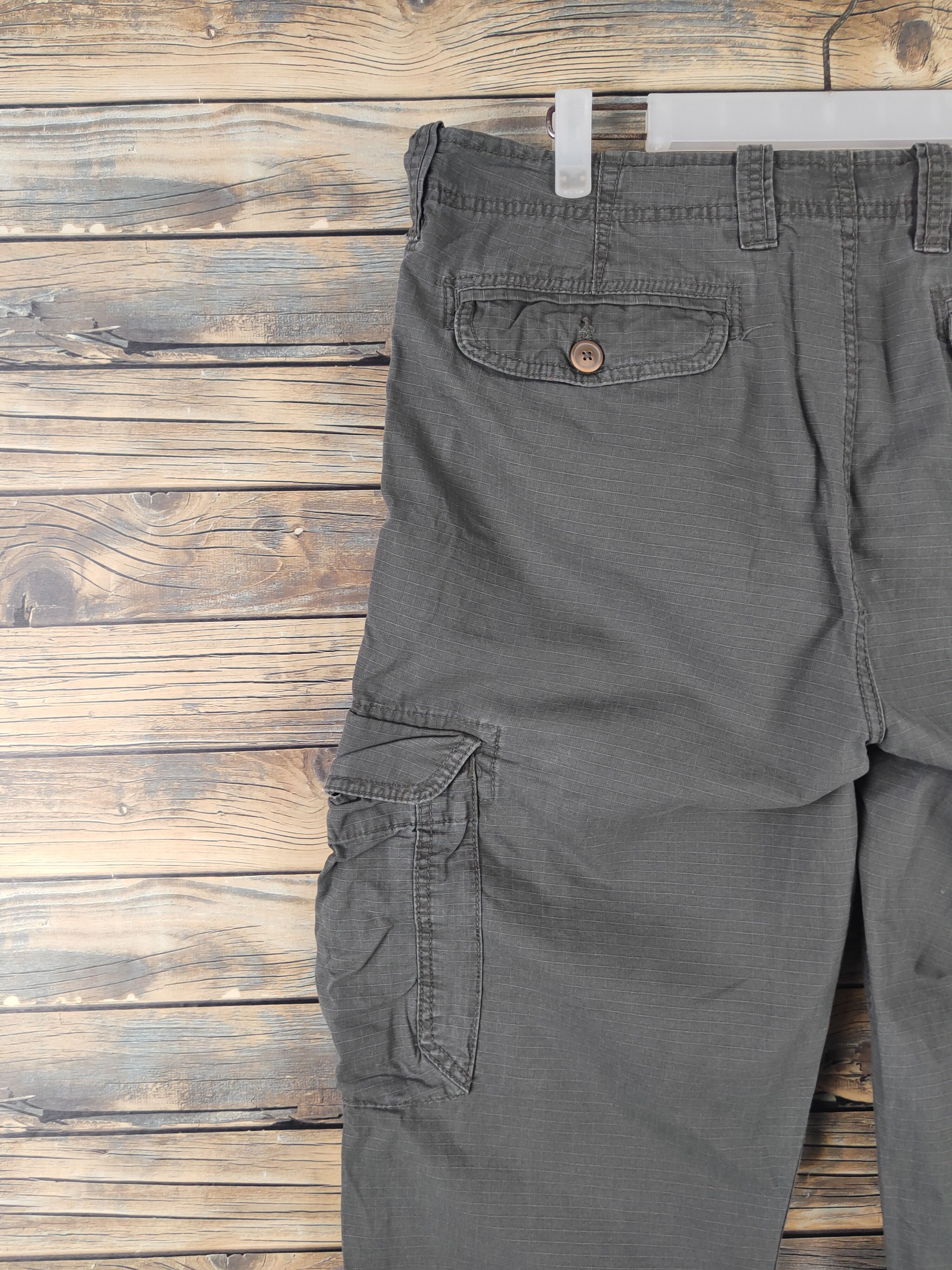 Gap DL Gap Dark Olive Multipocket Cargo Pants #2118 Size US 36 / EU 52 - 8 Thumbnail