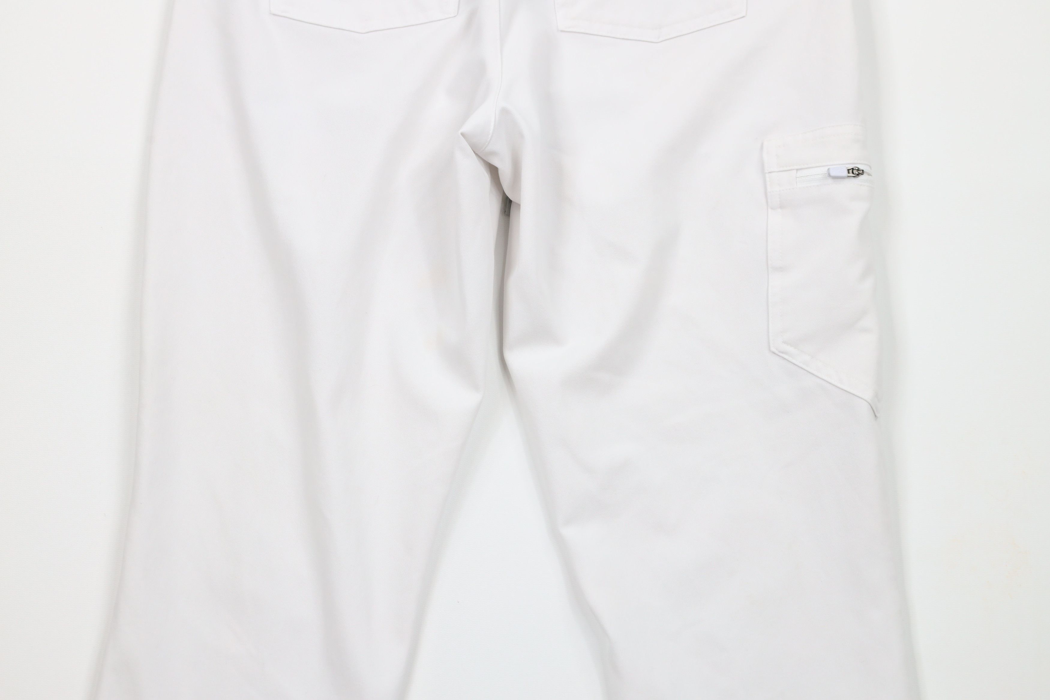 Vintage Figs Technical Collection Nurse Scrubs Joggers Pants White Size 25" / US 0 / IT 36 - 10 Thumbnail