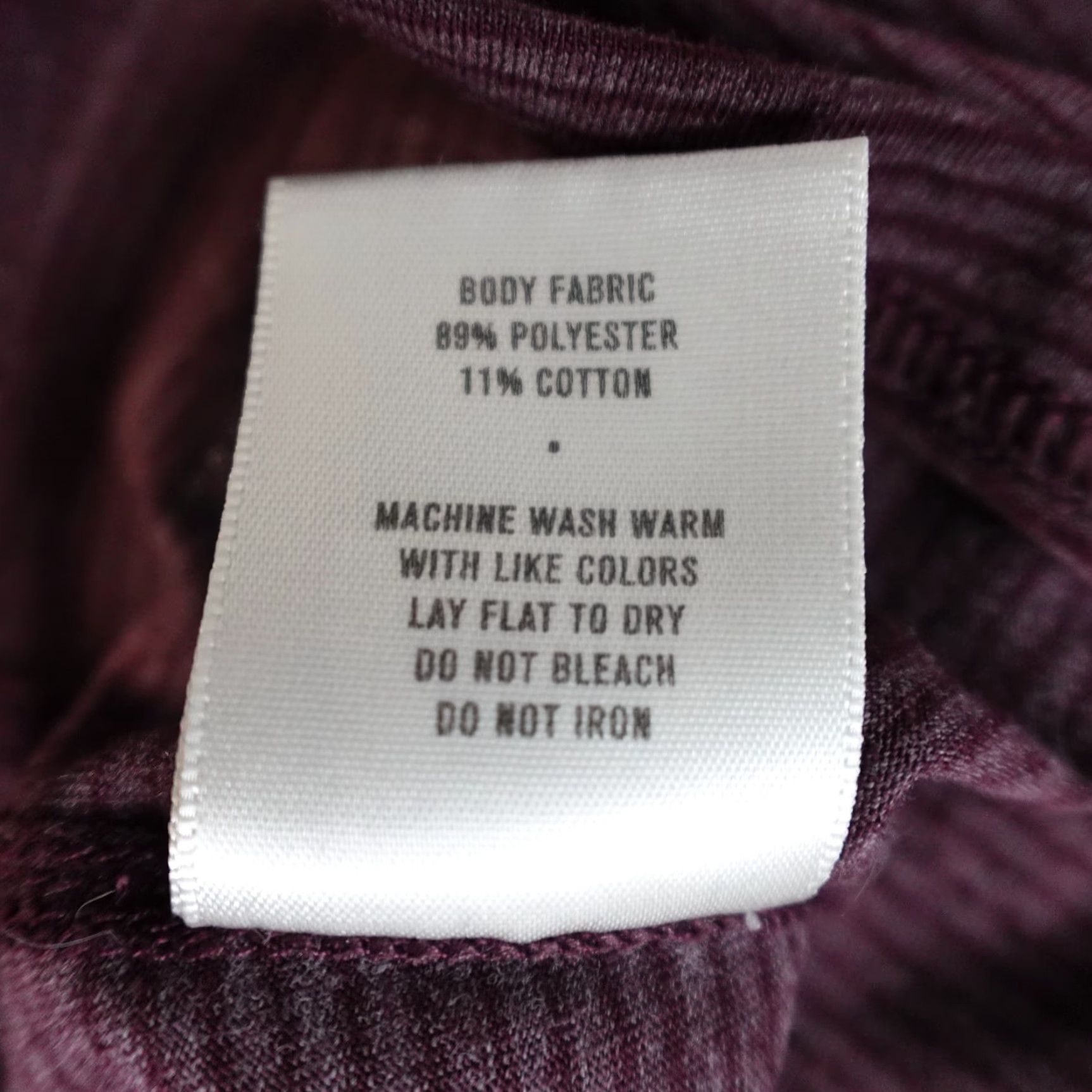 Diesel Tracksmith Shirt Mens Small Purple Pink Fuschia Microstripe Crew Neck Short Sleeve Cotton Polyester Logo Size US S / EU 44-46 / 1 - 7 Thumbnail